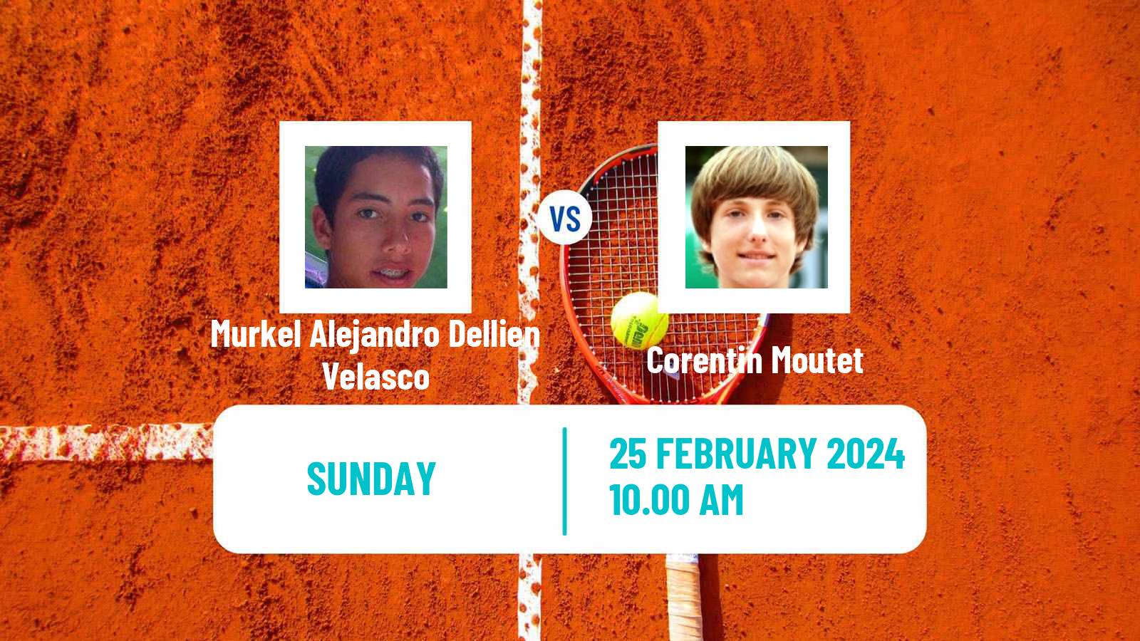 Tennis ATP Santiago Murkel Alejandro Dellien Velasco - Corentin Moutet