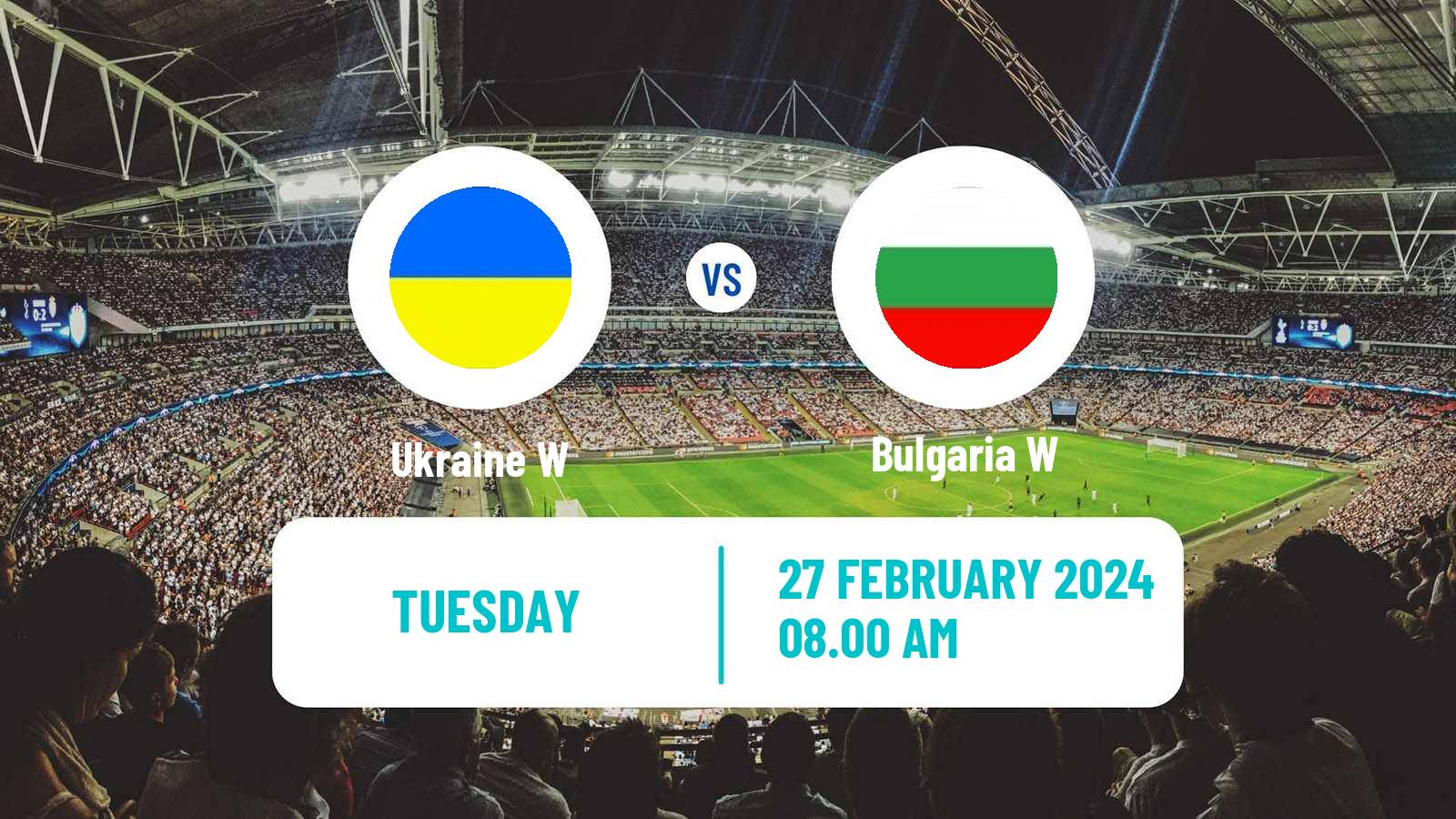 Soccer UEFA Nations League Women Ukraine W - Bulgaria W
