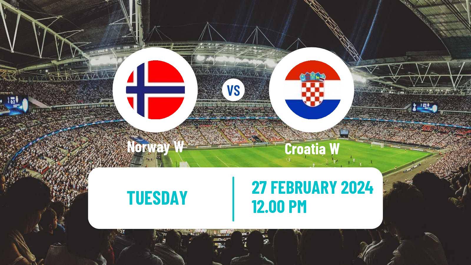Football UEFA Nations League Women Norway W - Croatia W