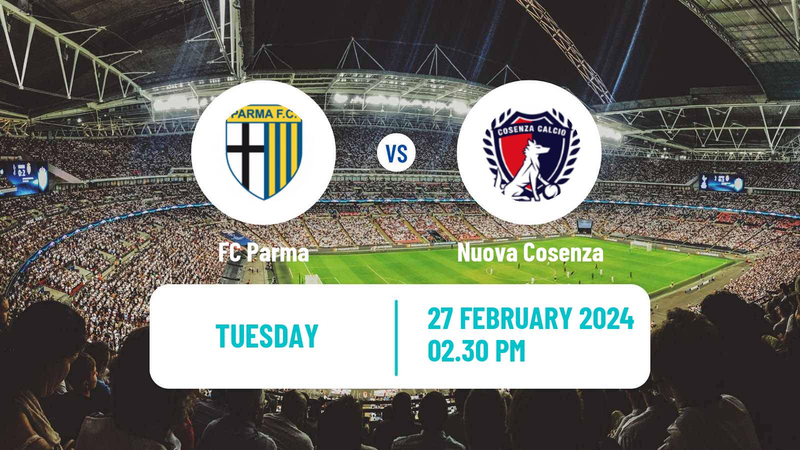 Soccer Italian Serie B Parma - Nuova Cosenza