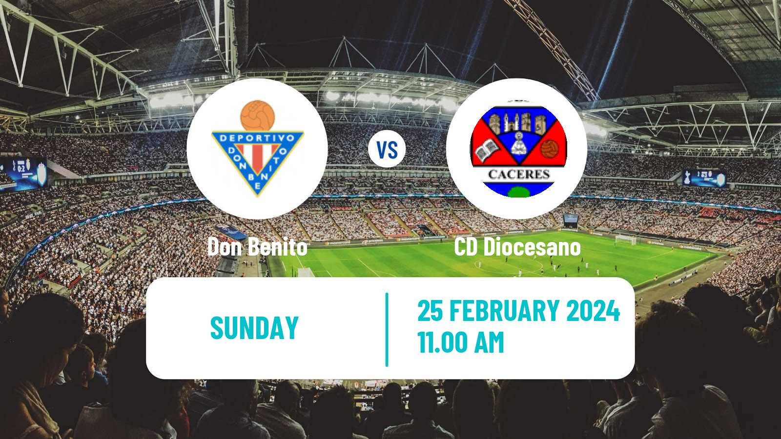Soccer Spanish Tercera RFEF - Group 14 Don Benito - Diocesano
