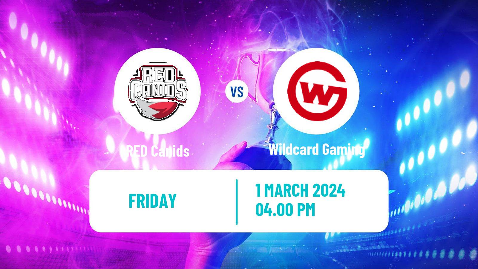 Esports Counter Strike Pgl Major Copenhagen RED Canids - Wildcard Gaming