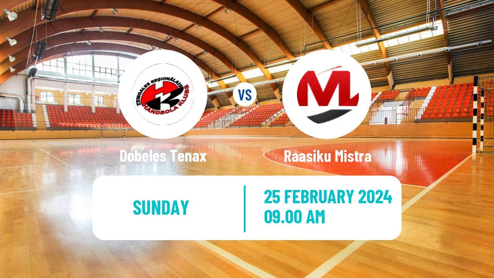 Handball Baltic League Handball Dobeles Tenax - Raasiku Mistra