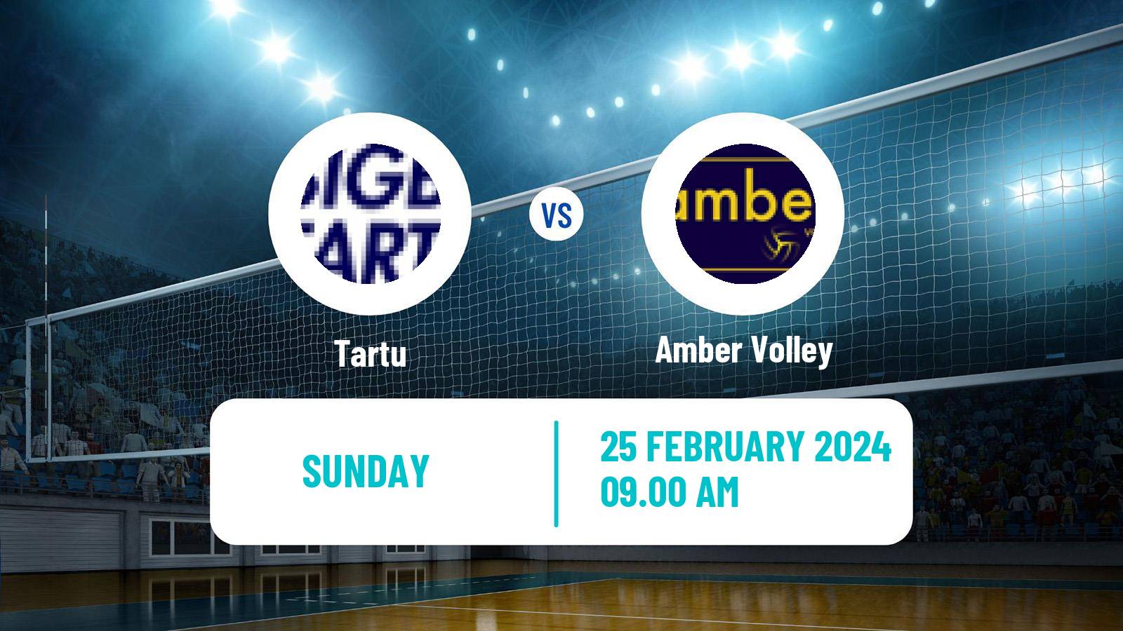 Volleyball Baltic League Volleyball Tartu - Amber Volley