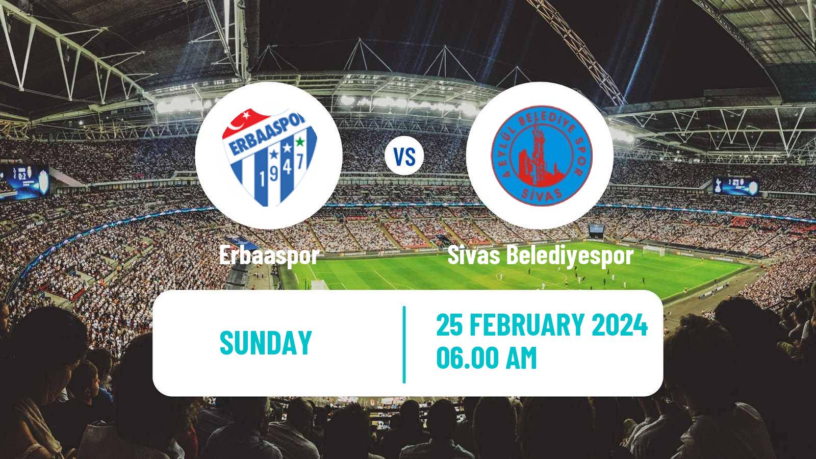 Soccer Turkish 3 Lig Group 3 Erbaaspor - Sivas Belediyespor