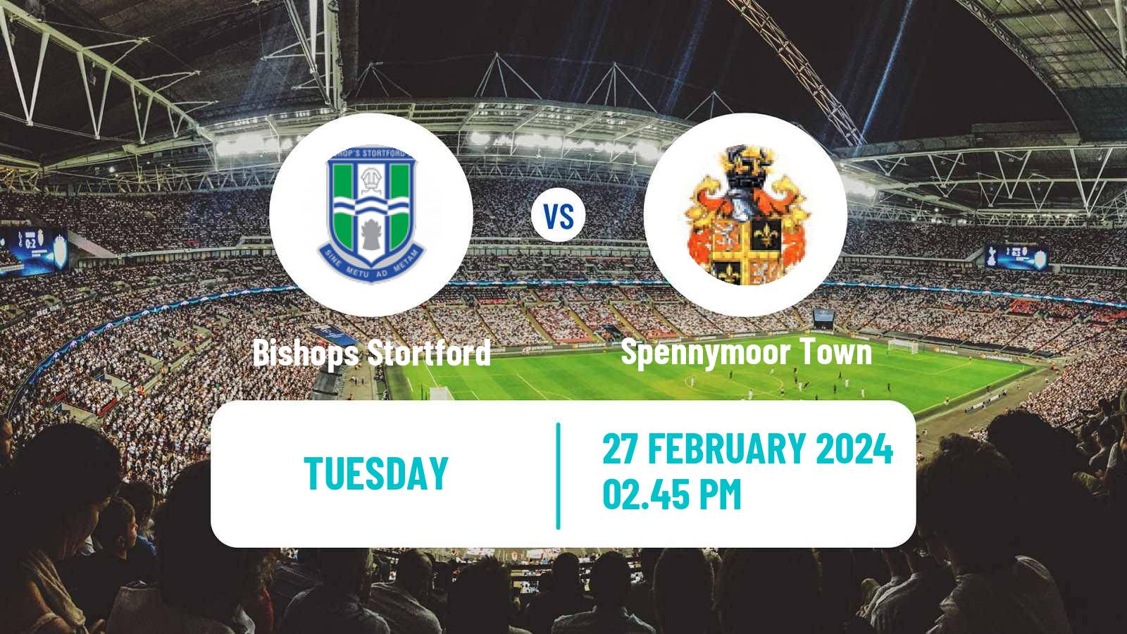 Soccer English National League North Bishops Stortford - Spennymoor Town