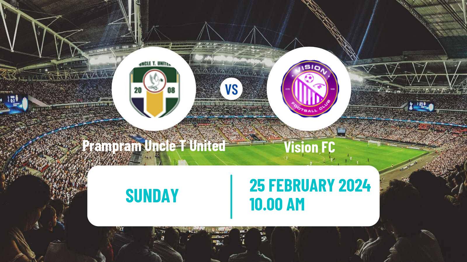Soccer Ghanaian Division One League Prampram Uncle T United - Vision