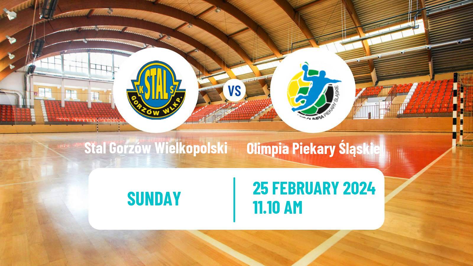 Handball Polish Central League Handball Stal Gorzów Wielkopolski - Olimpia Piekary Śląskie