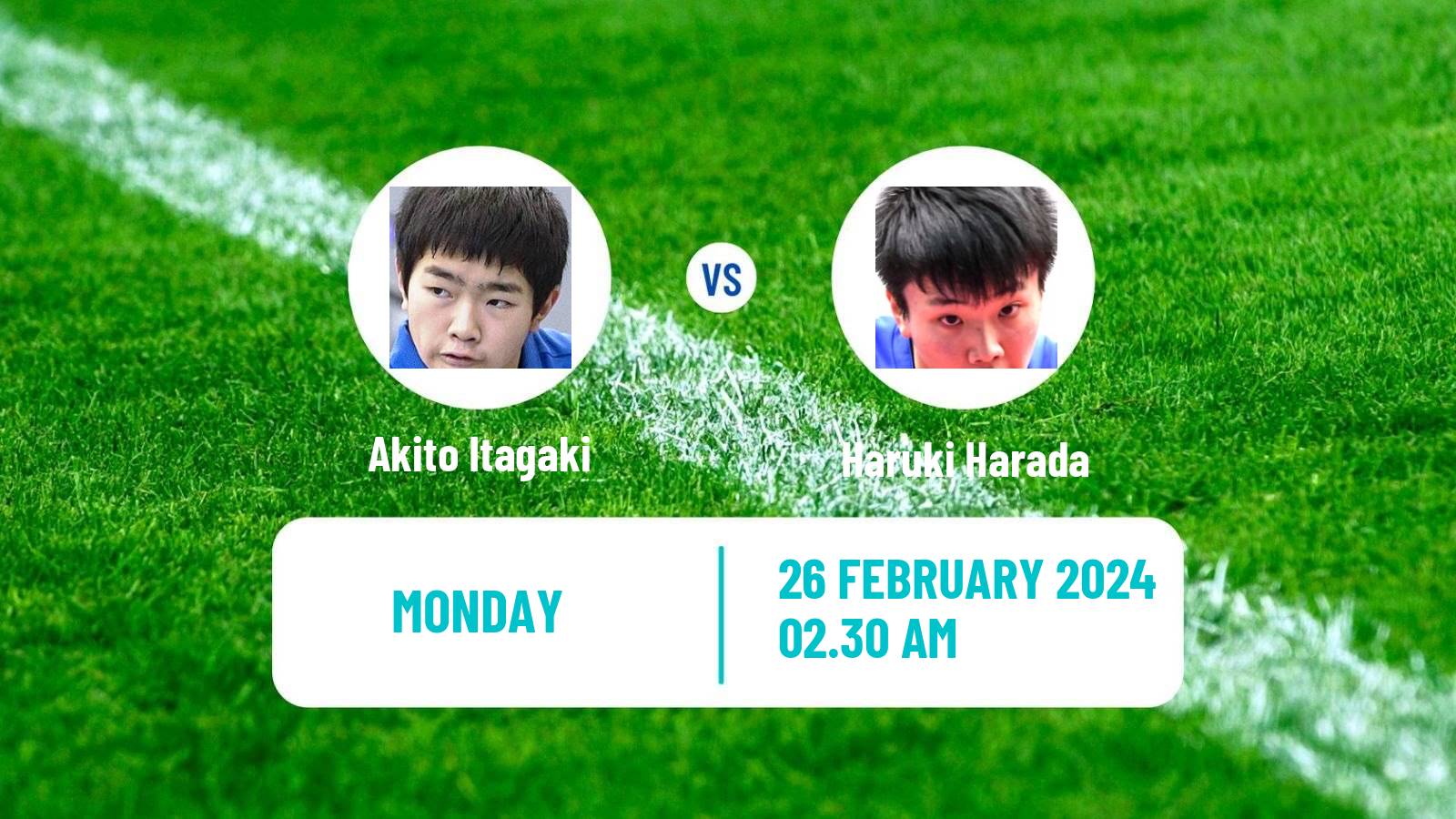 Table tennis Challenger Series Men Akito Itagaki - Haruki Harada