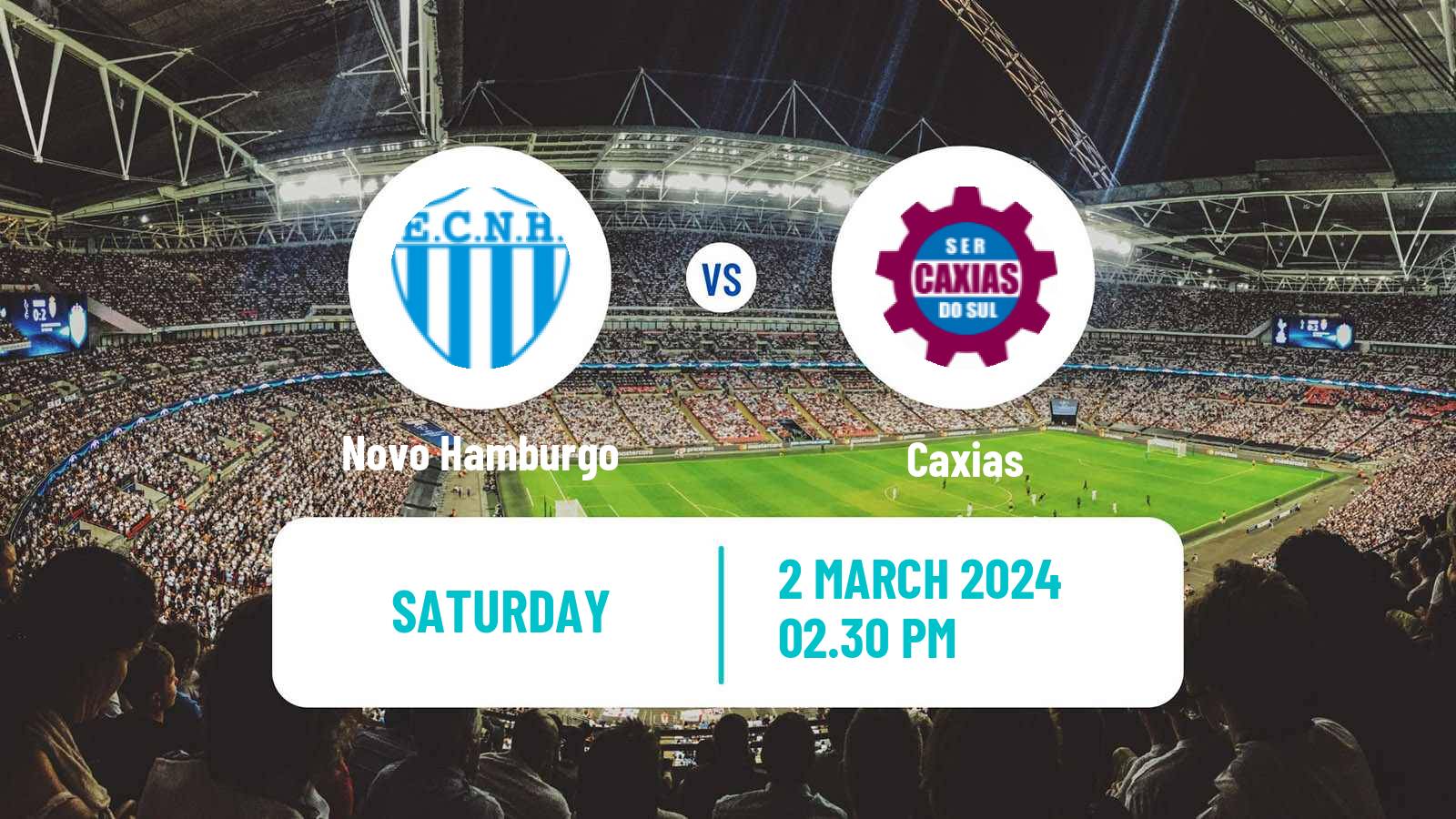 Football Brazilian Campeonato Gaucho Novo Hamburgo - Caxias