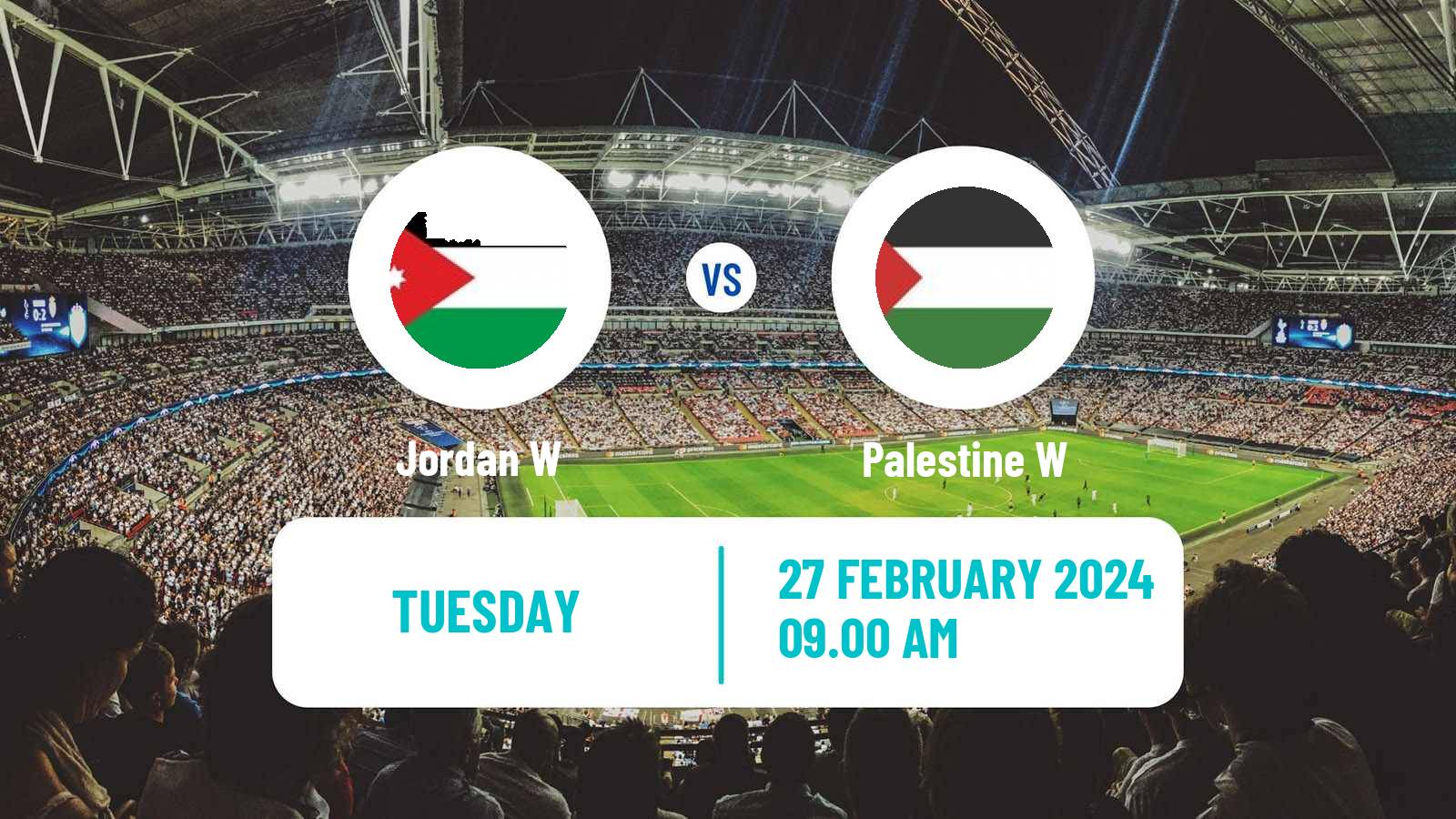 Soccer WAFF Championship Women Jordan W - Palestine W