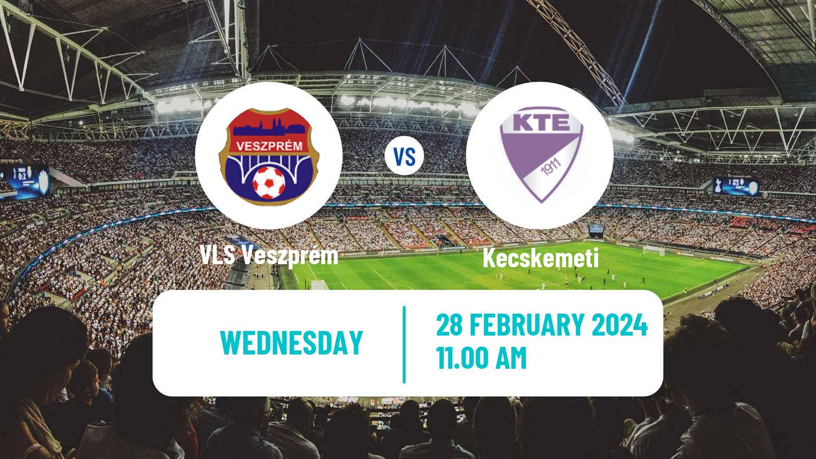 Football Hungarian Cup VLS Veszprém - Kecskemeti