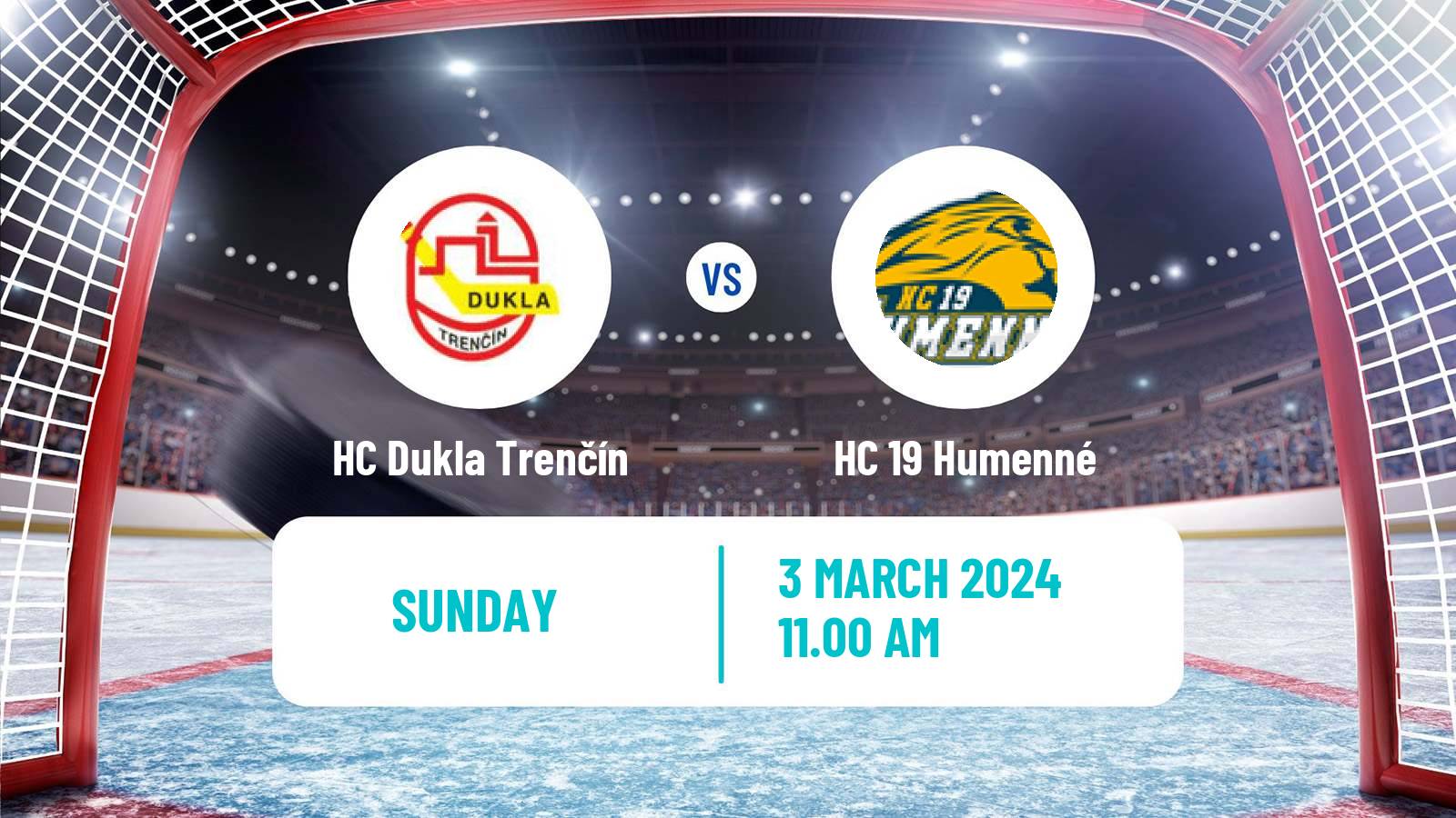 Hockey Slovak Extraliga HC Dukla Trenčín - HC 19 Humenné