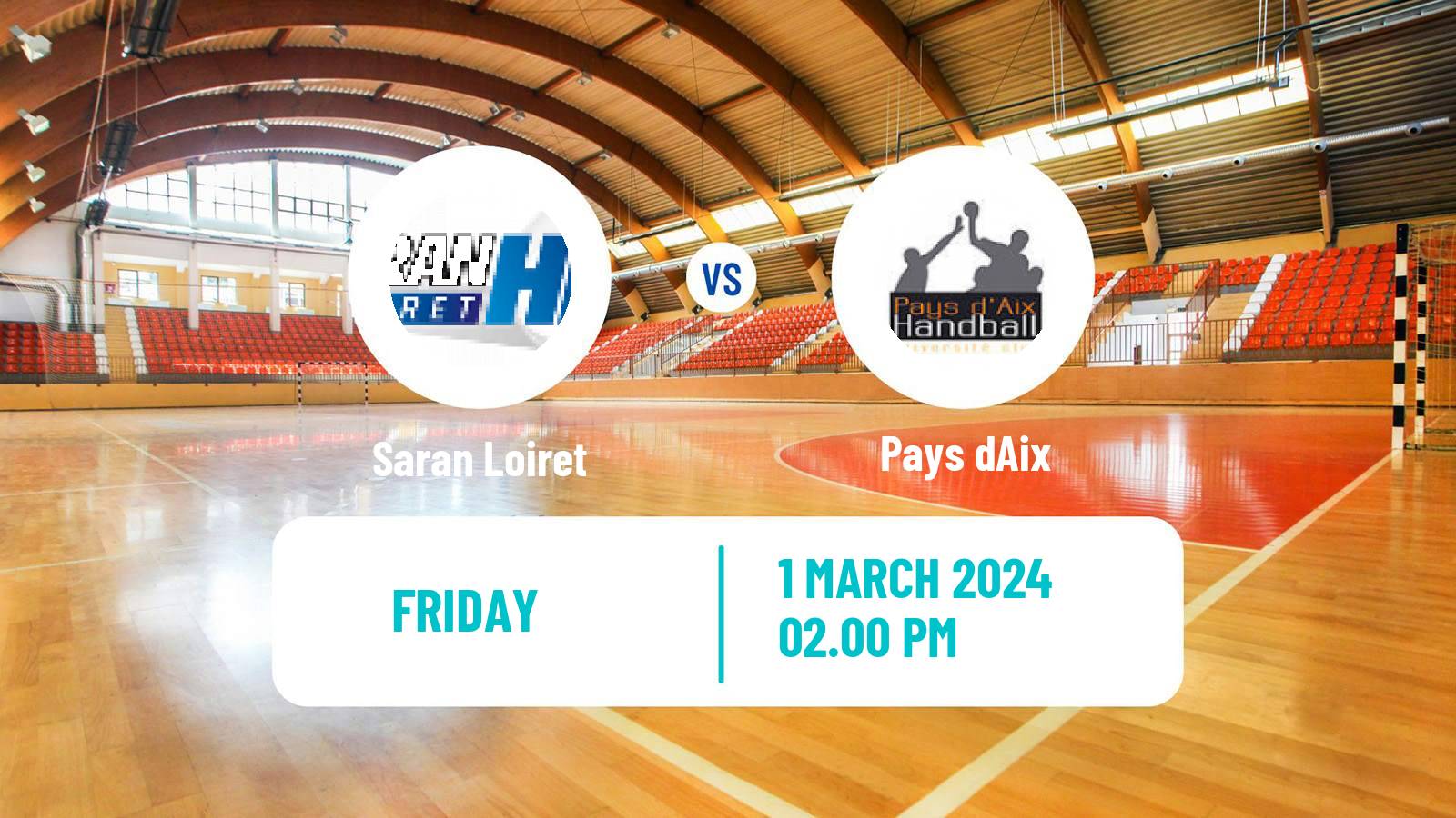 Handball French Starligue Handball Saran Loiret - Pays dAix