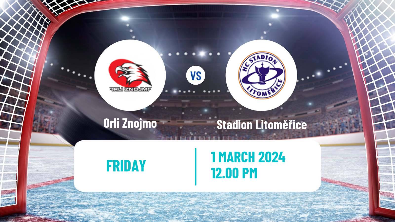 Hockey Czech Chance Liga Orli Znojmo - Stadion Litoměřice