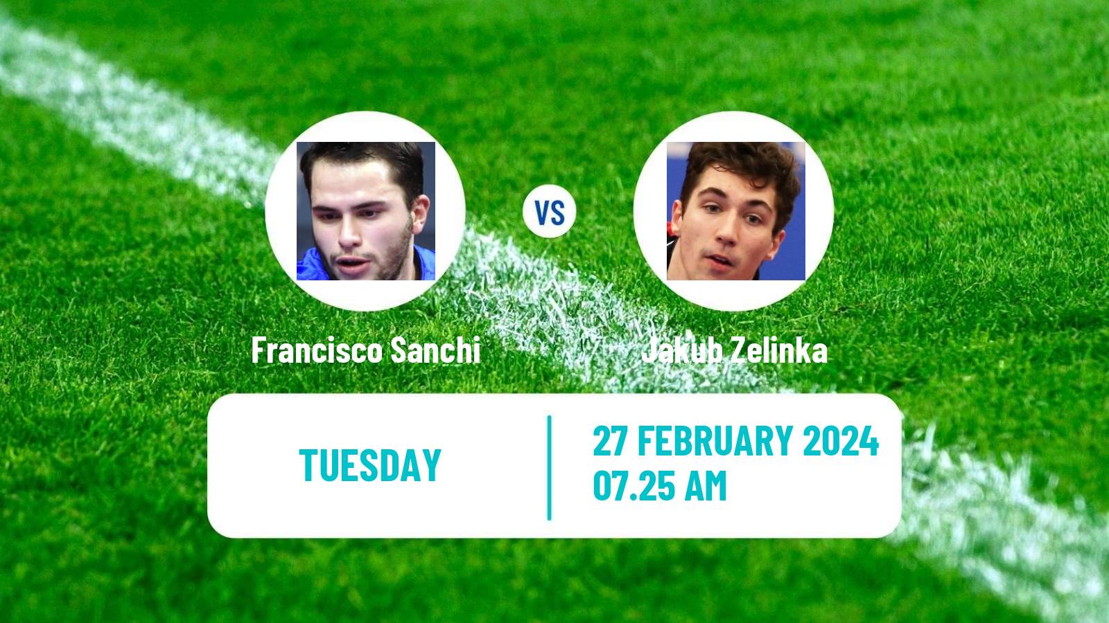 Table tennis Tt Star Series Men Francisco Sanchi - Jakub Zelinka