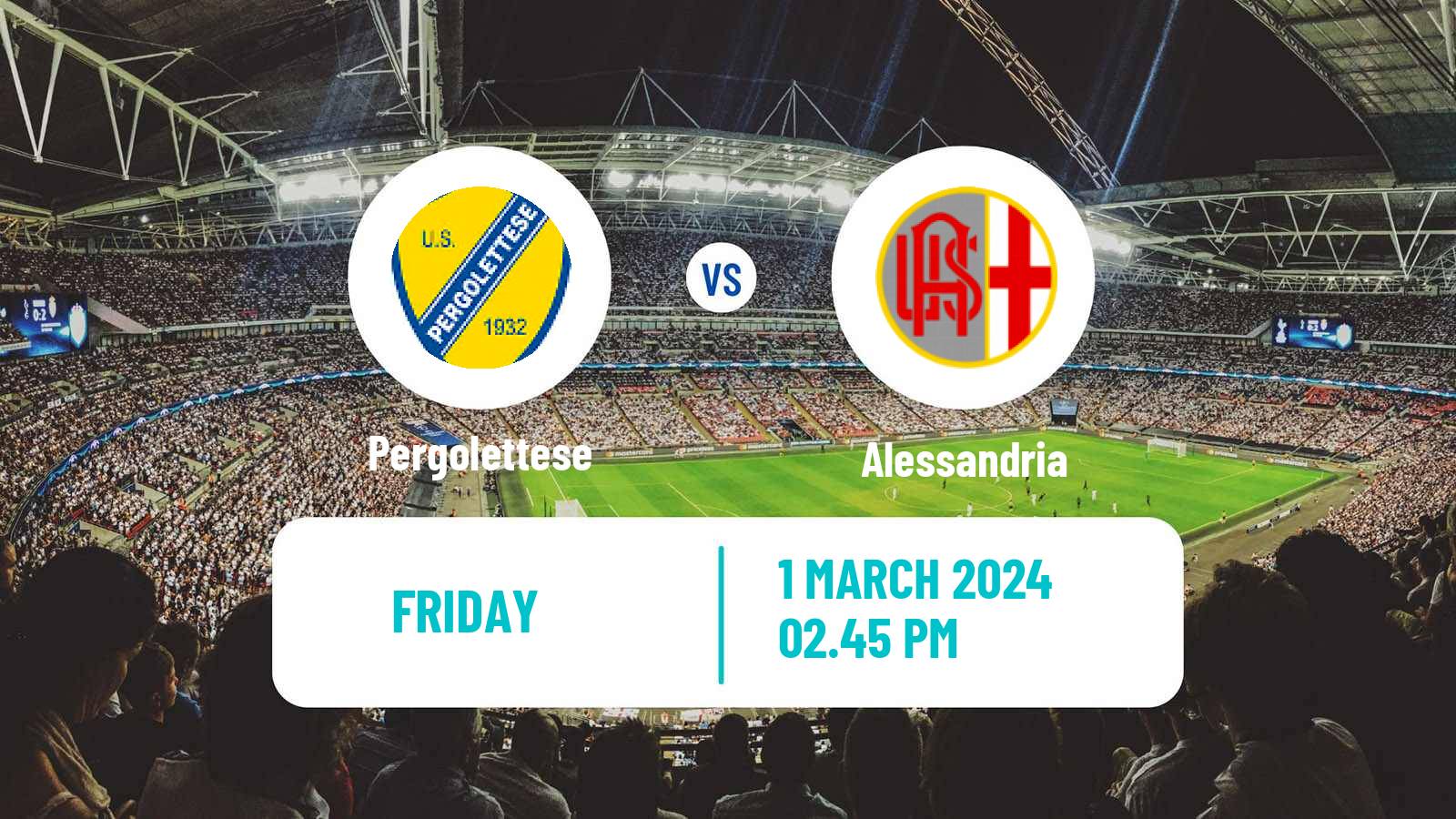 Soccer Italian Serie C Group A Pergolettese - Alessandria