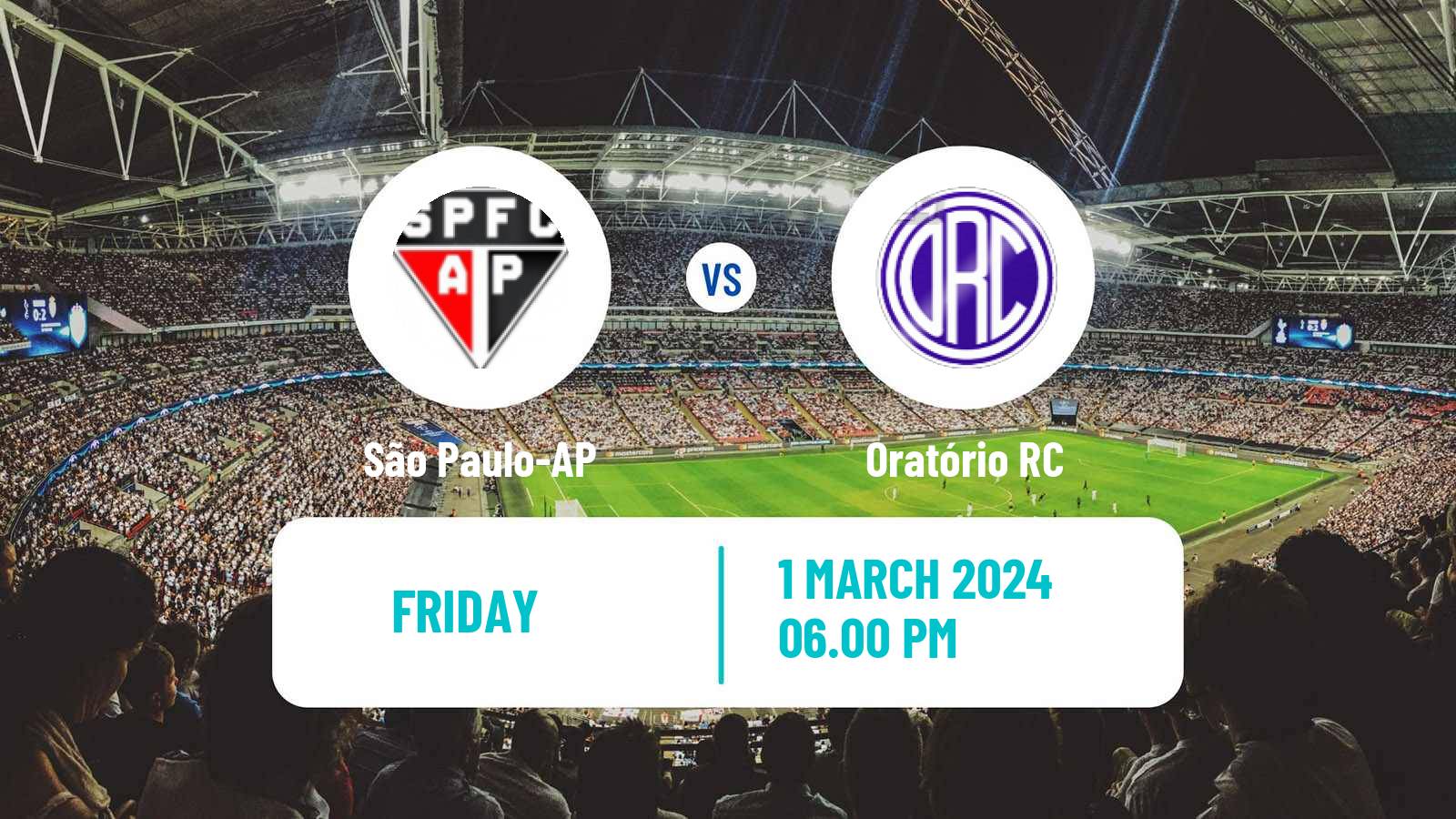 Soccer Brazilian Campeonato Amapaense São Paulo-AP - Oratório