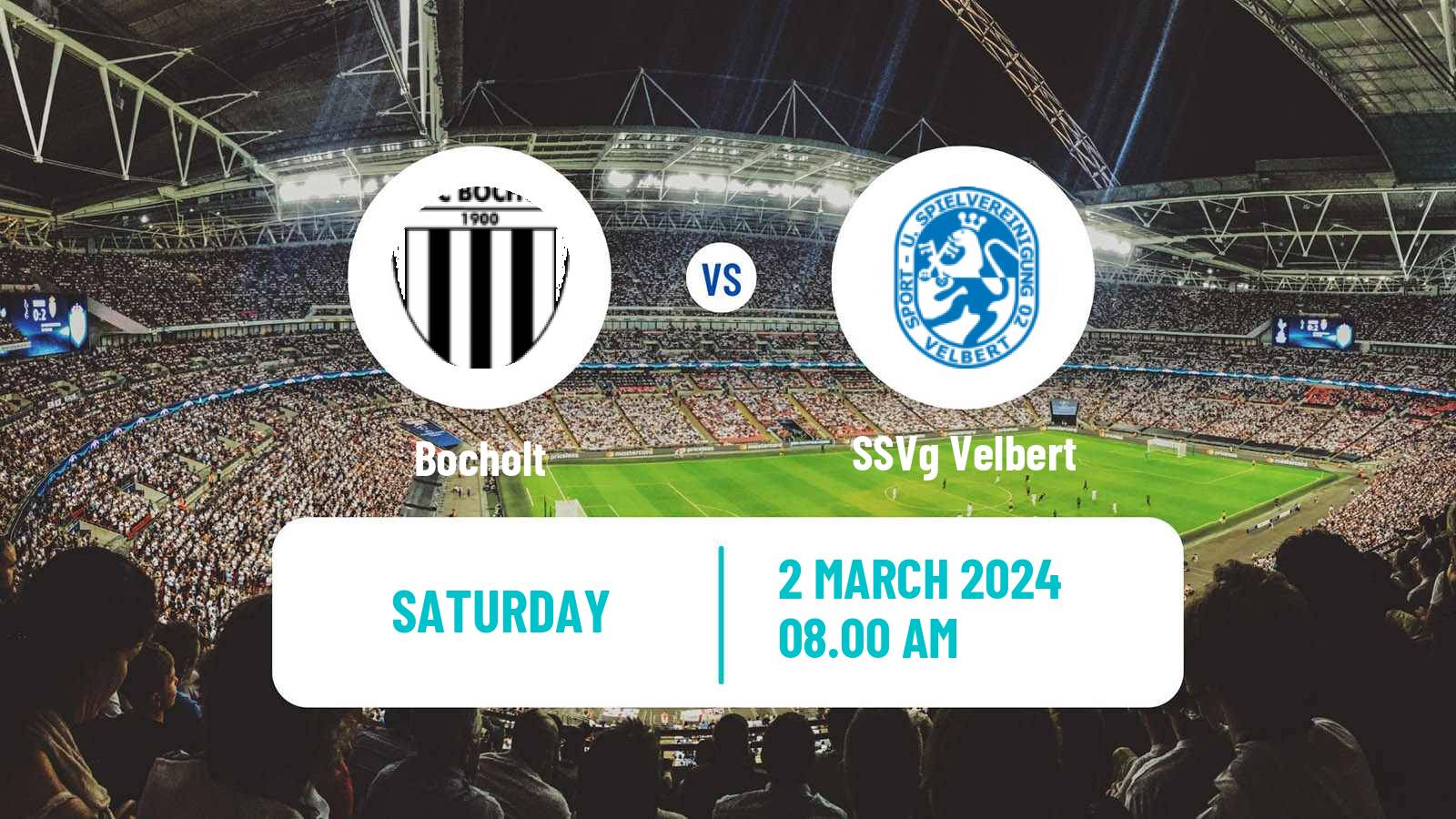 Soccer German Regionalliga West Bocholt - Velbert