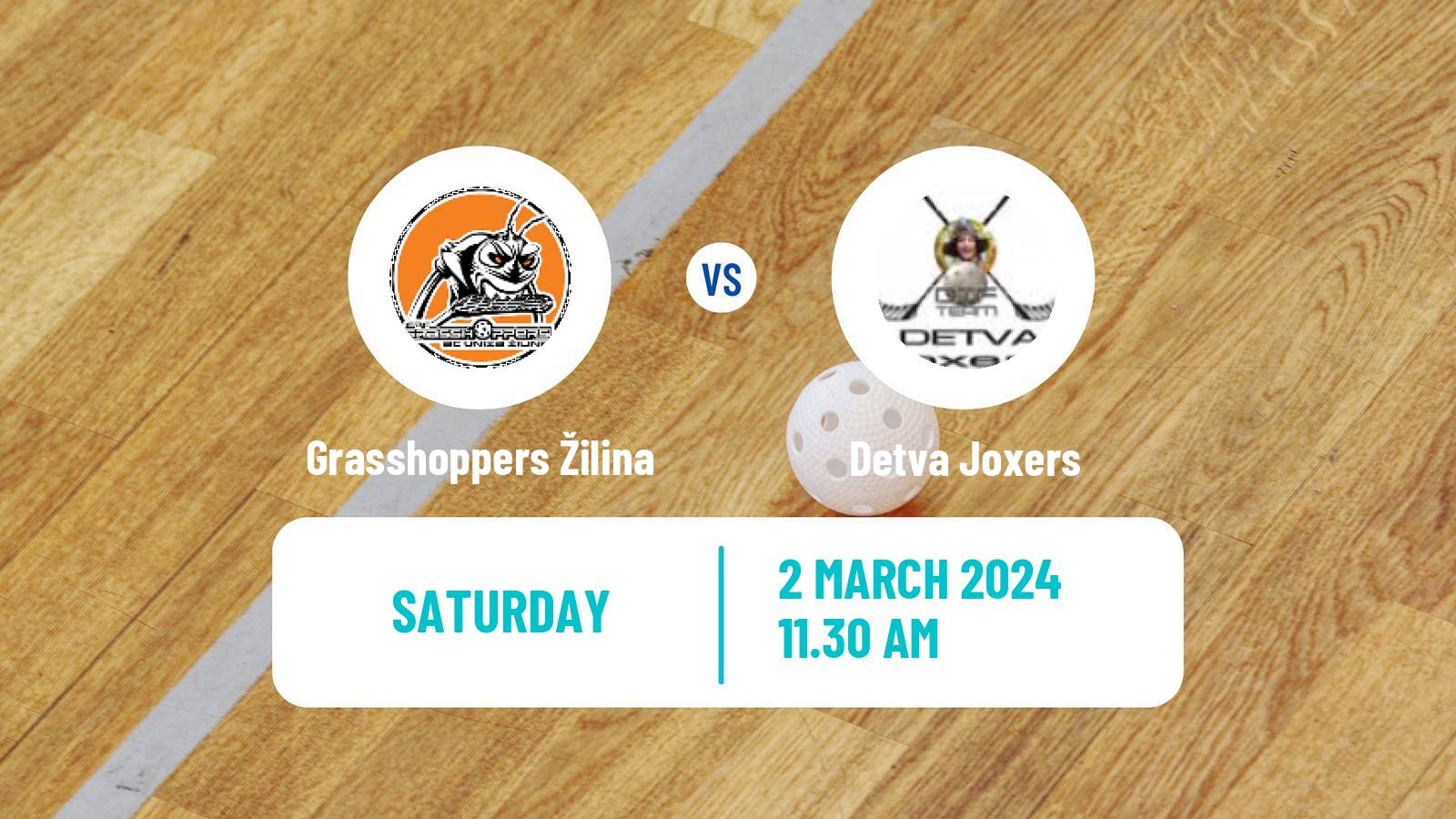 Floorball Slovak Extraliga Floorball Grasshoppers Žilina - Detva Joxers