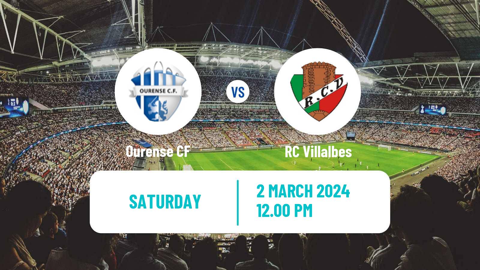 Soccer Spanish Segunda RFEF - Group 1 Ourense CF - RC Villalbes
