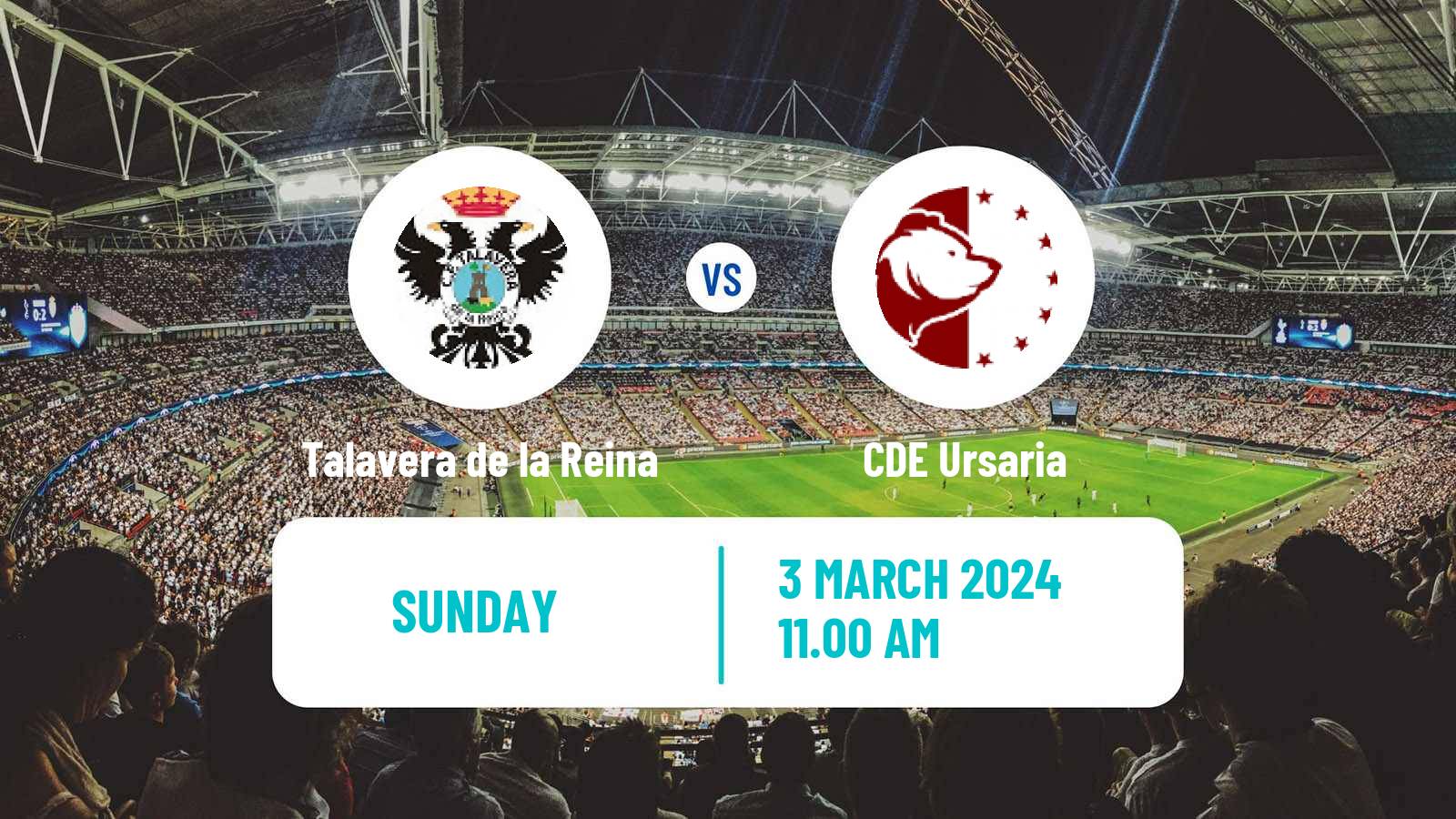 Soccer Spanish Segunda RFEF - Group 5 Talavera de la Reina - Ursaria
