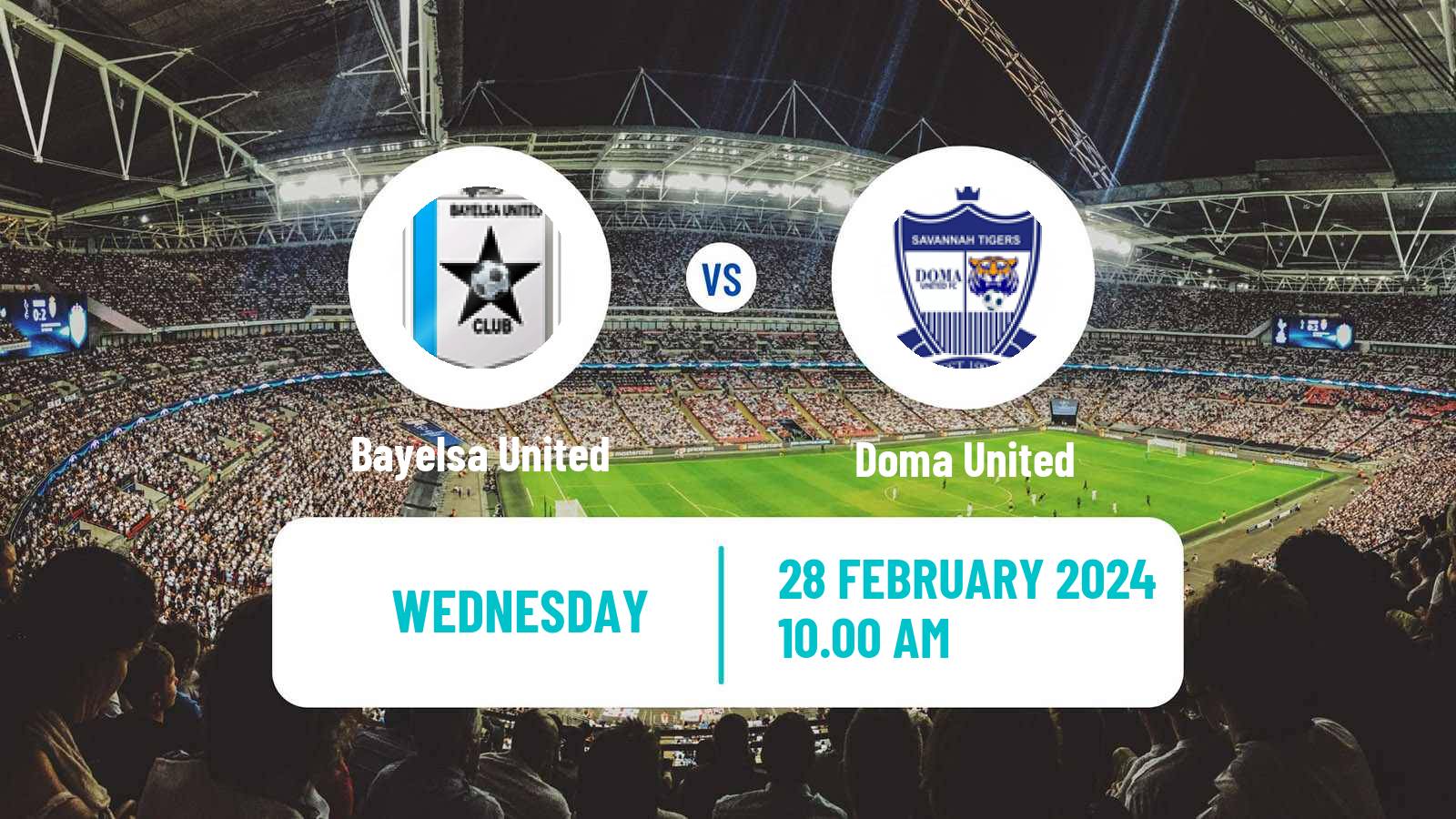 Soccer Nigerian Premier League Bayelsa United - Doma United