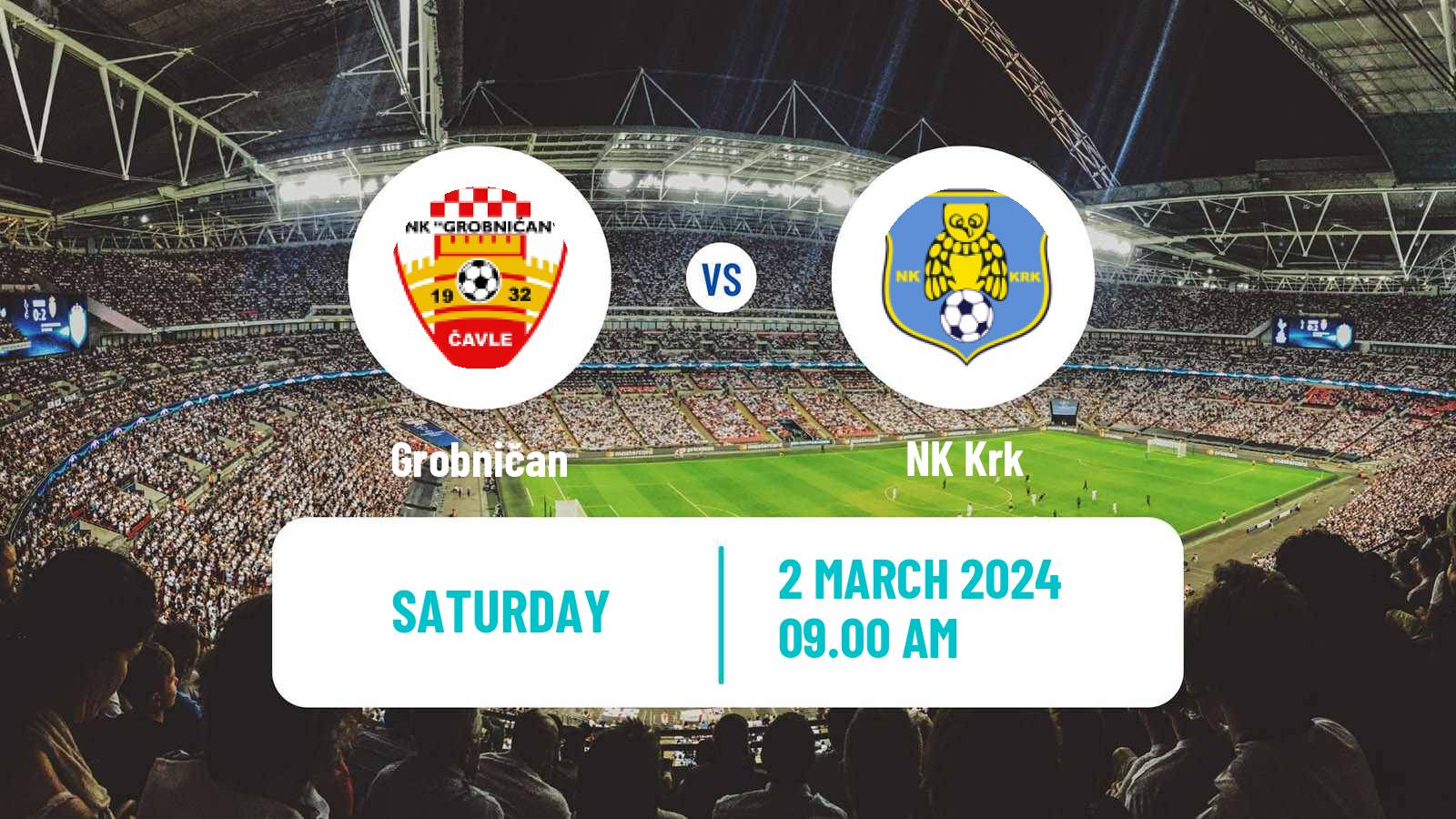 Soccer Croatian Druga NL Grobničan - Krk