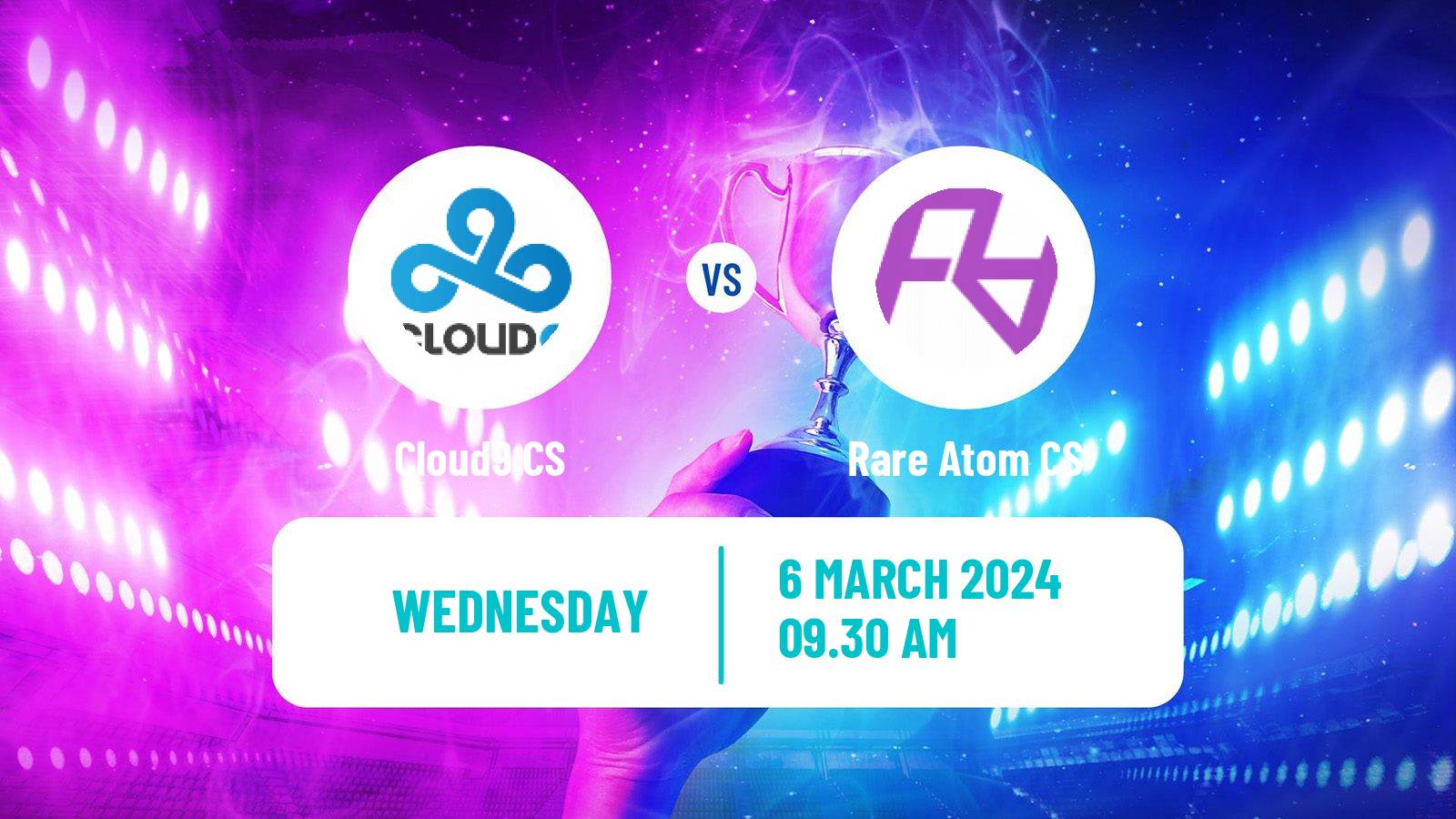 Esports Counter Strike Blast Premier Spring Cloud9 - Rare Atom