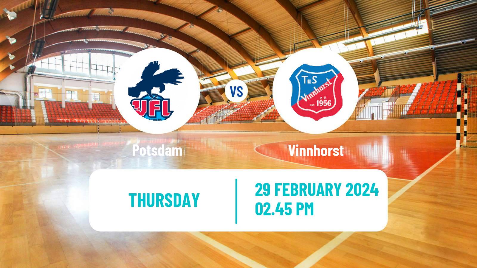 Handball German 2 Bundesliga Handball Potsdam - Vinnhorst