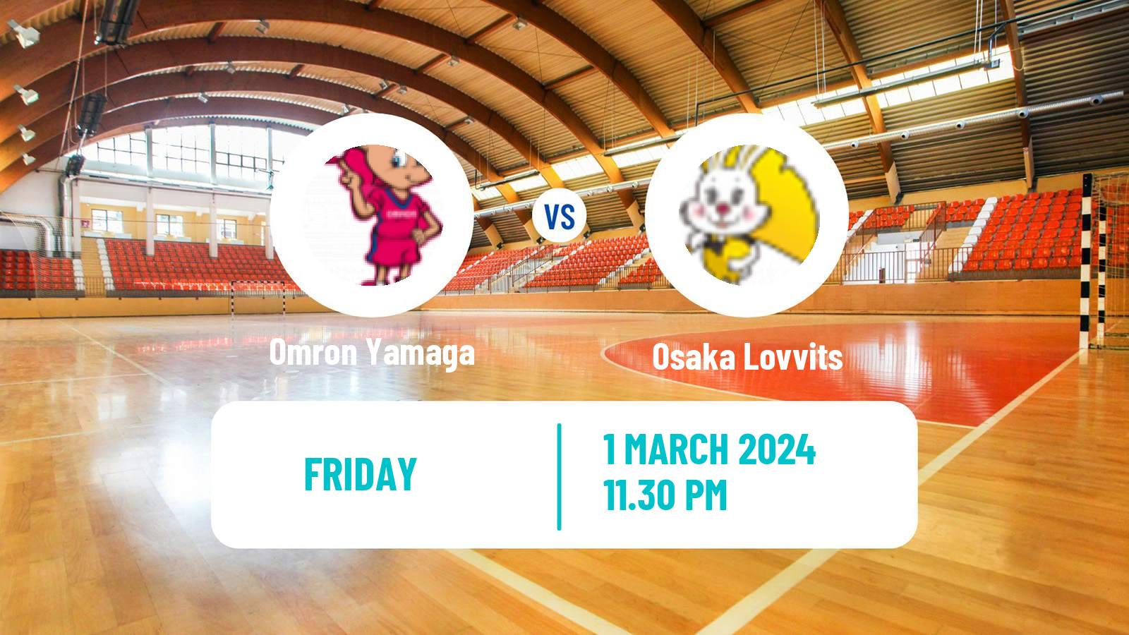 Handball Japan JHL Handball Women Omron Yamaga - Osaka Lovvits