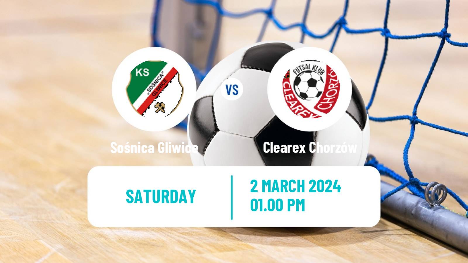 Futsal Polish Ekstraklasa Futsal Sośnica Gliwice - Clearex Chorzów