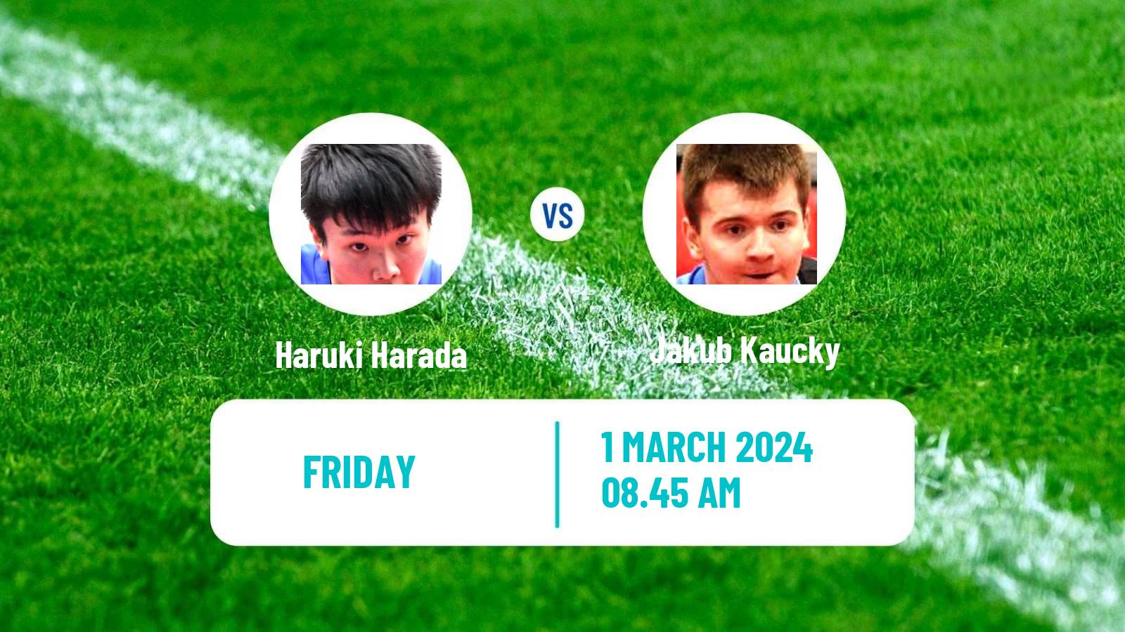 Table tennis Tt Star Series Men Haruki Harada - Jakub Kaucky