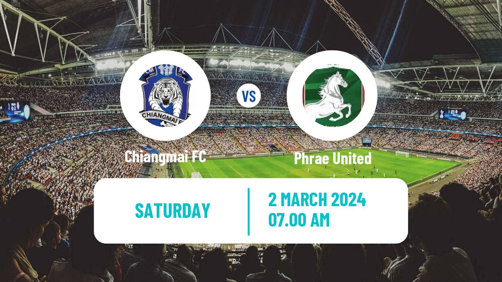 Soccer Thai League 2 Chiangmai - Phrae United