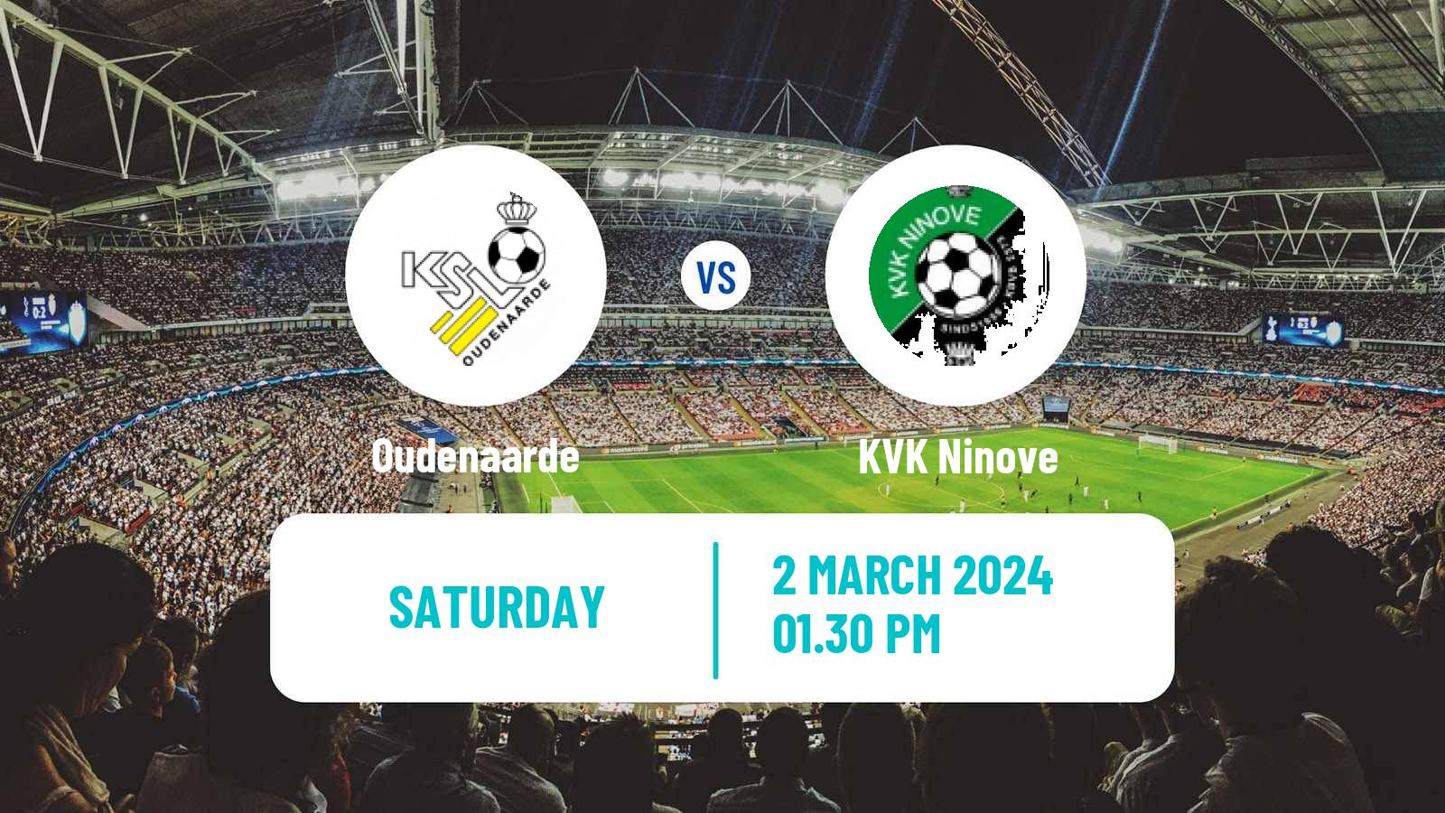 Football Belgian Second Amateur Division Group A Oudenaarde - Ninove