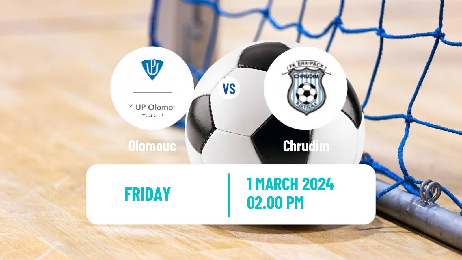Futsal Czech 1 Futsal Liga Olomouc - Chrudim