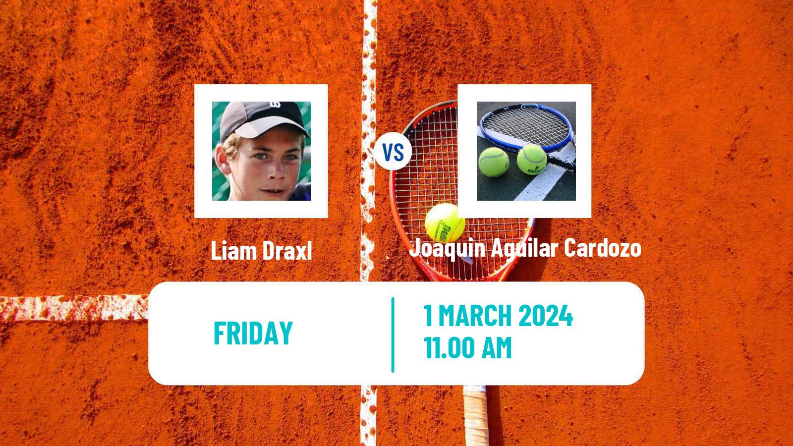 Tennis ITF M25 Tucuman Men Liam Draxl - Joaquin Aguilar Cardozo