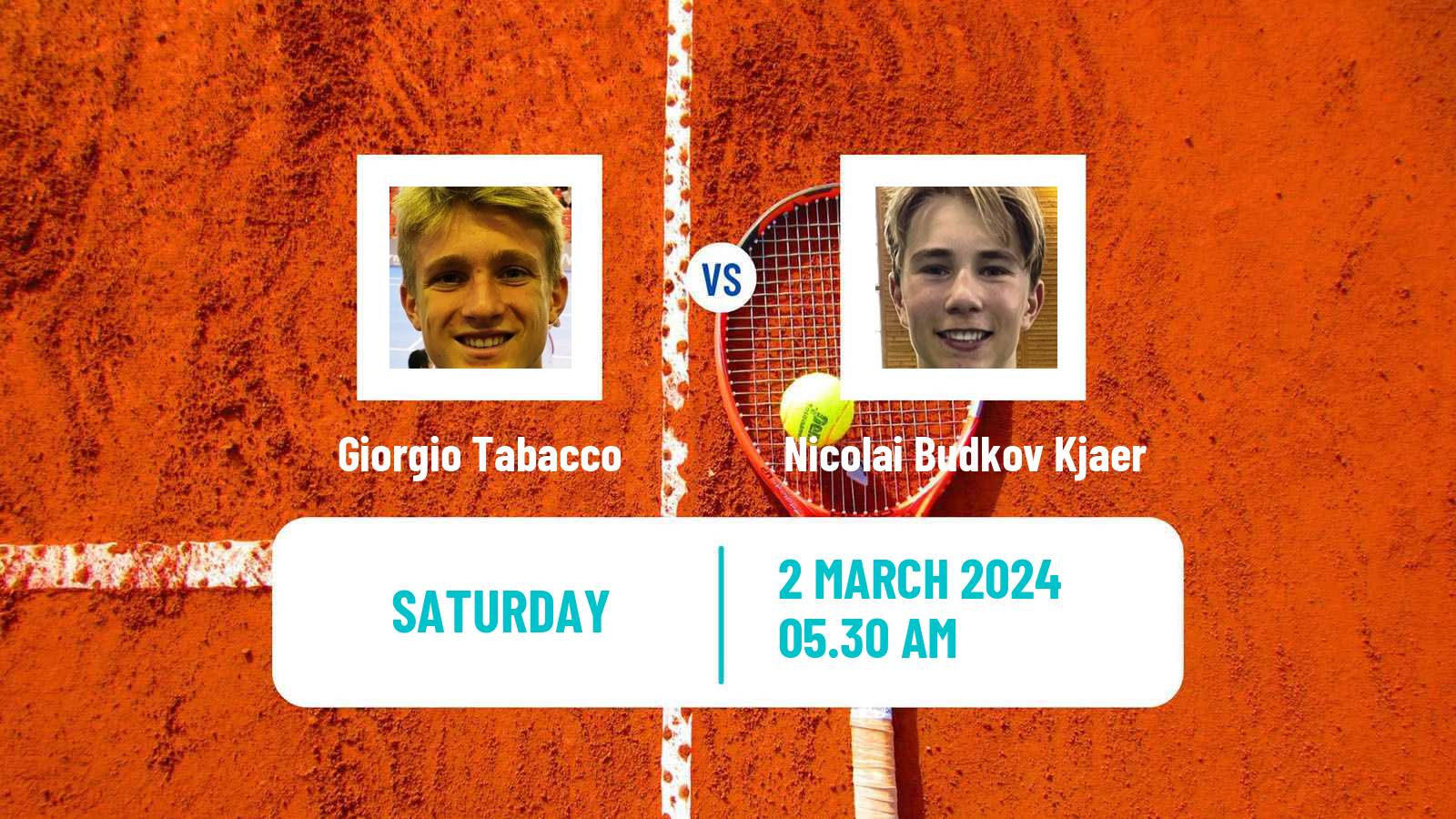 Tennis ITF M15 Villena 2 Men Giorgio Tabacco - Nicolai Budkov Kjaer