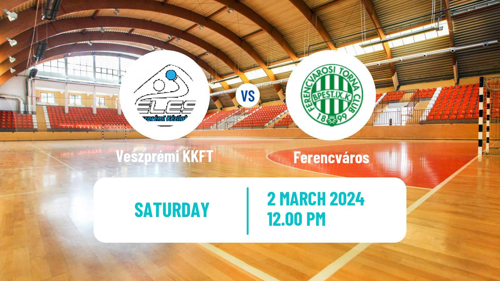 Handball Hungarian Division 1 Handball Veszprémi KKFT - Ferencváros