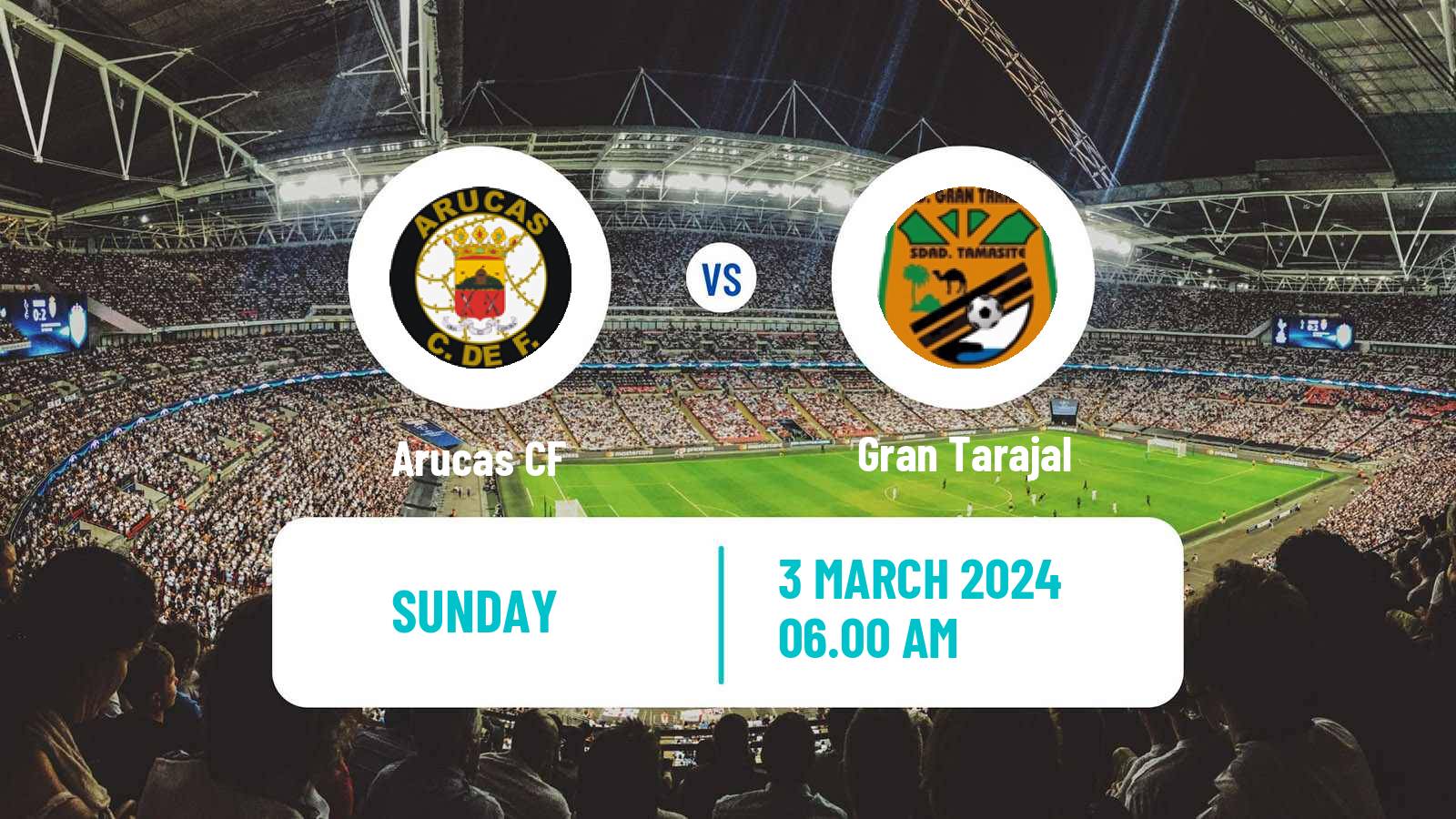 Soccer Spanish Tercera RFEF - Group 12 Arucas - Gran Tarajal