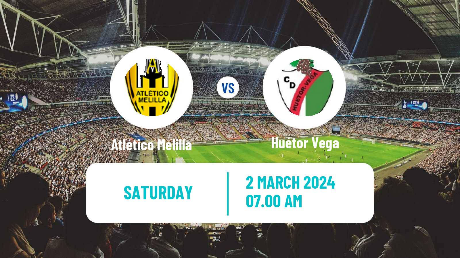 Soccer Spanish Tercera RFEF - Group 9 Atlético Melilla - Huétor Vega