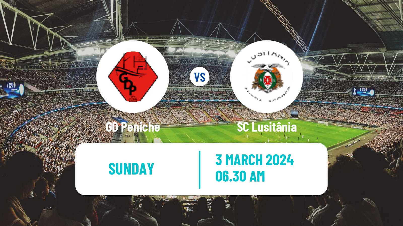Soccer Campeonato de Portugal - Group C Peniche - SC Lusitânia