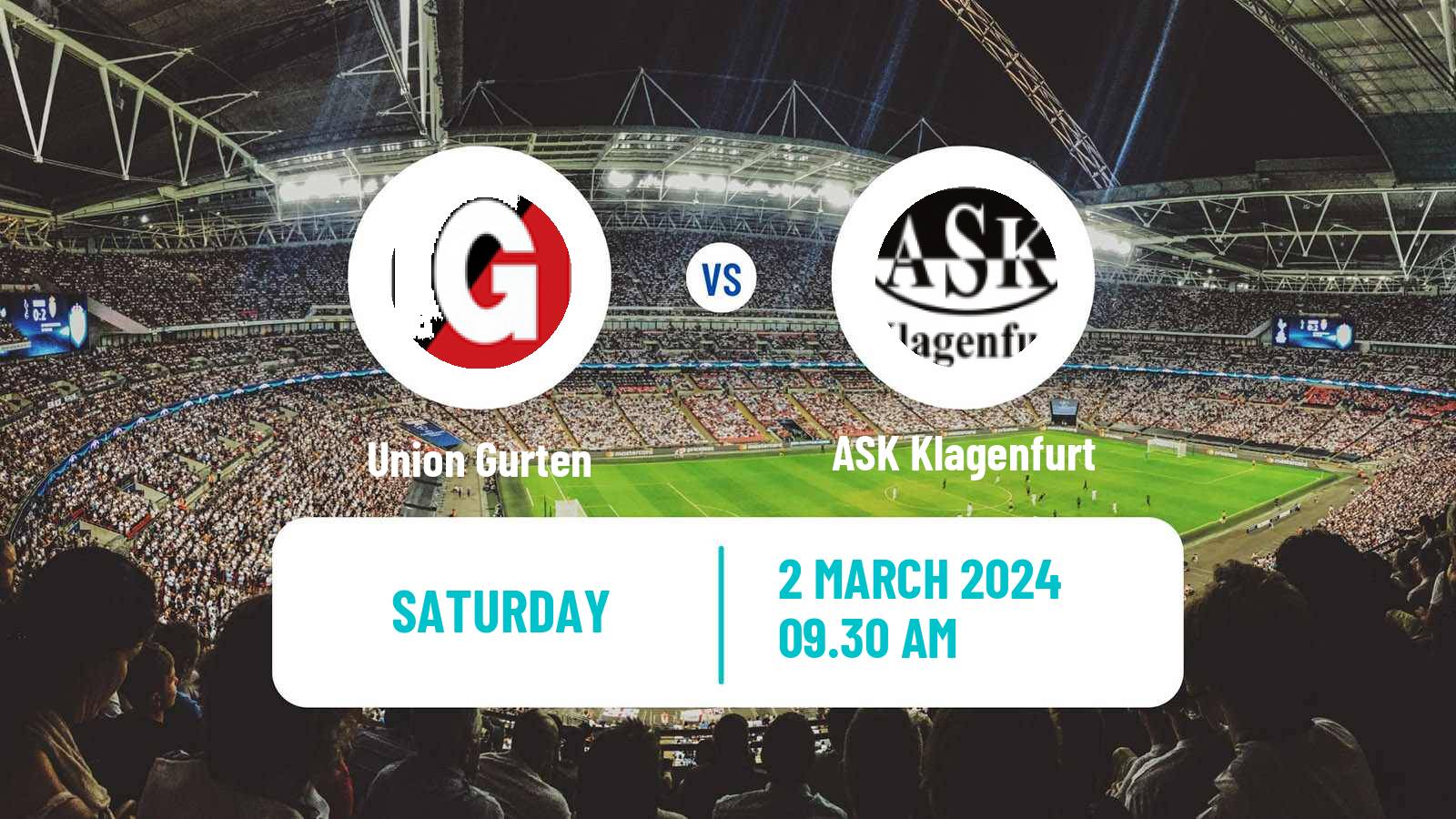 Soccer Austrian Regionalliga Central Union Gurten - ASK Klagenfurt