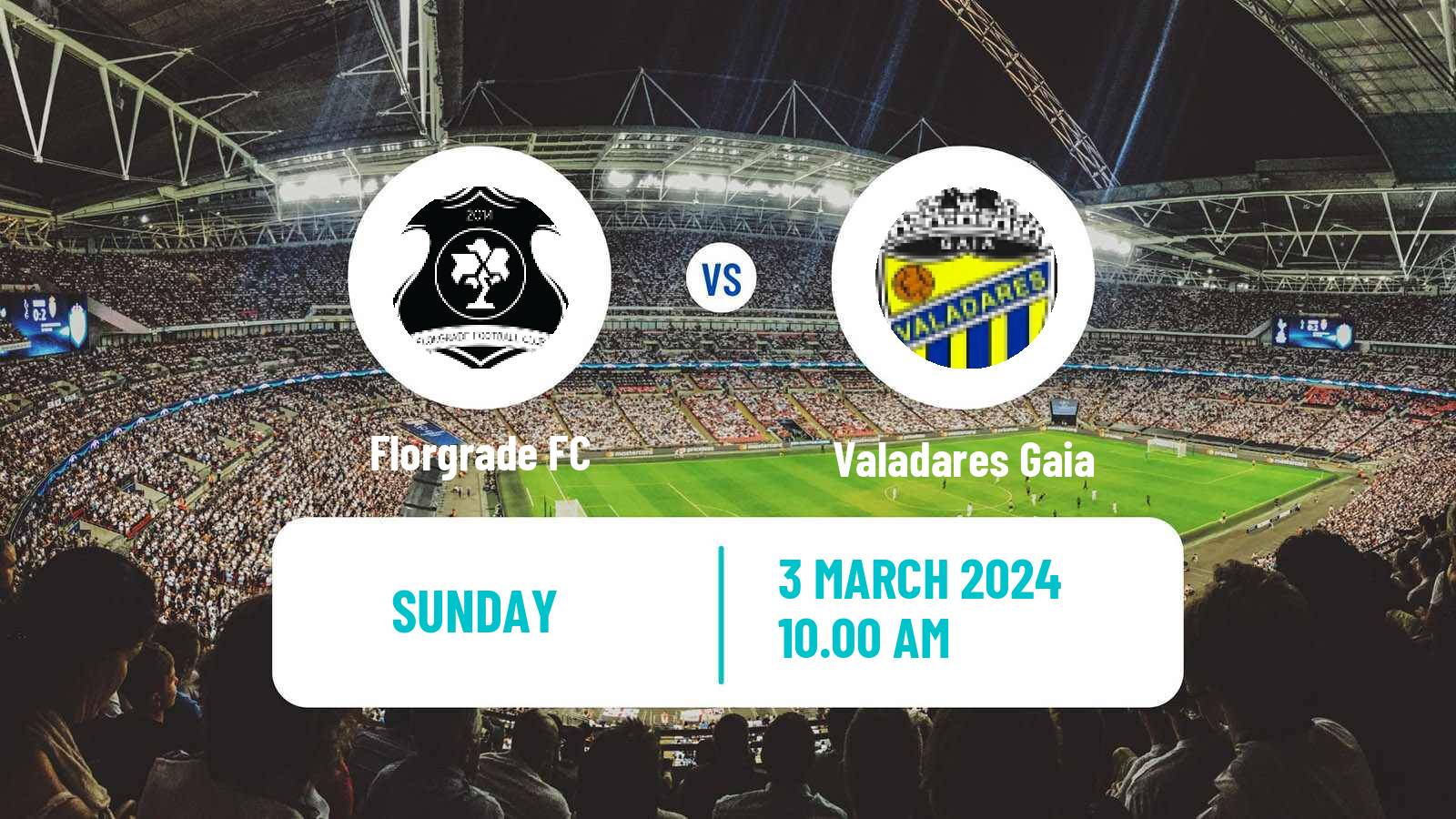 Football Campeonato de Portugal Florgrade - Valadares Gaia