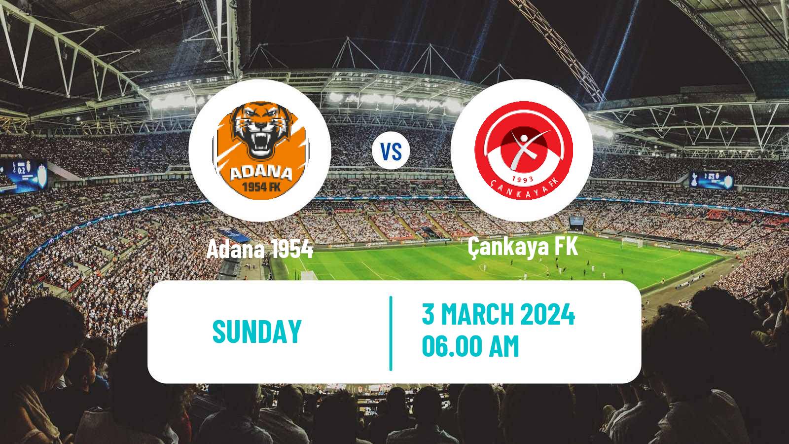 Soccer Turkish 3 Lig Group 4 Adana 1954 - Çankaya