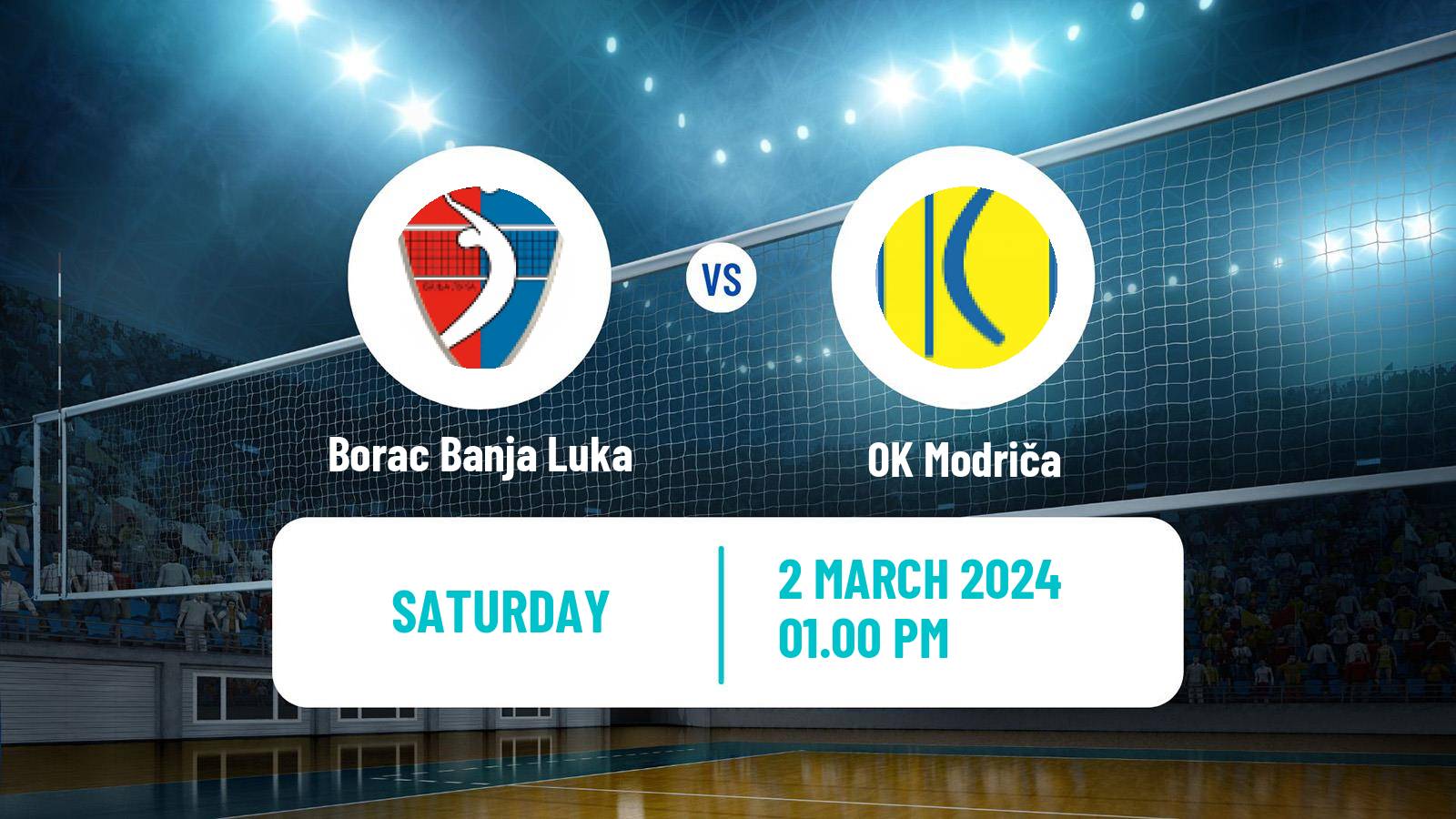 Volleyball Bosnian Premijer Liga Volleyball Borac Banja Luka - Modriča