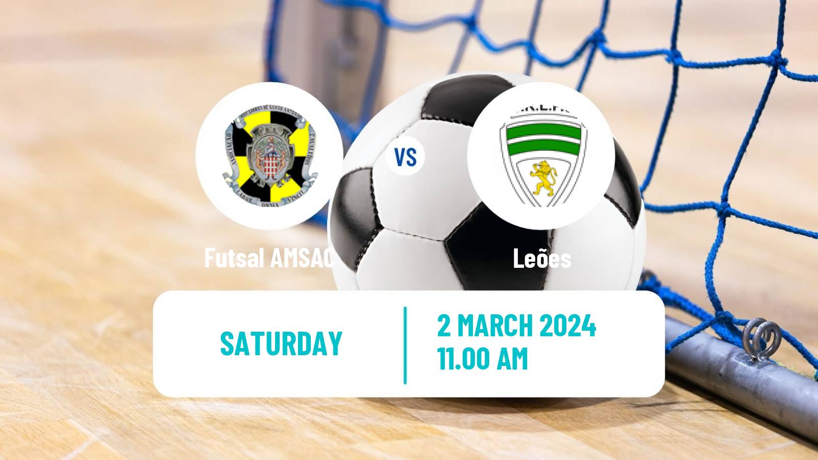 Futsal Taca de Portugal Futsal AMSAC - Leões