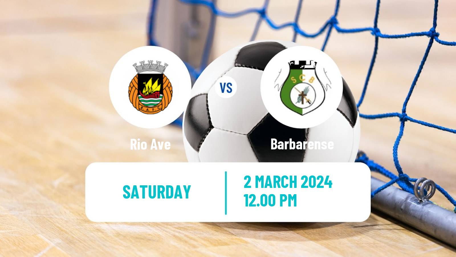 Futsal Taca de Portugal Futsal Rio Ave - Barbarense