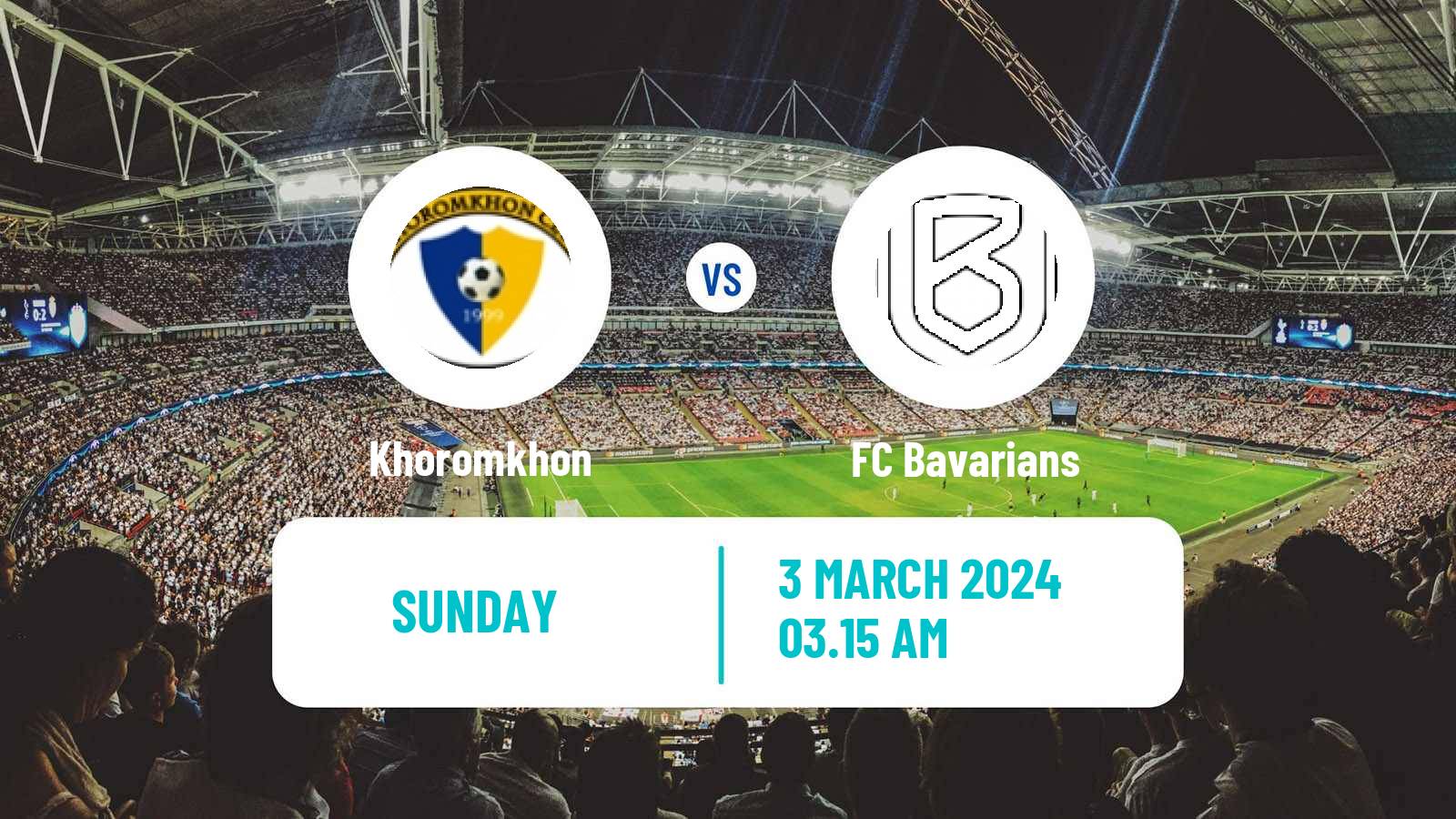 Soccer Mongolian Premier League Khoromkhon - Bavarians