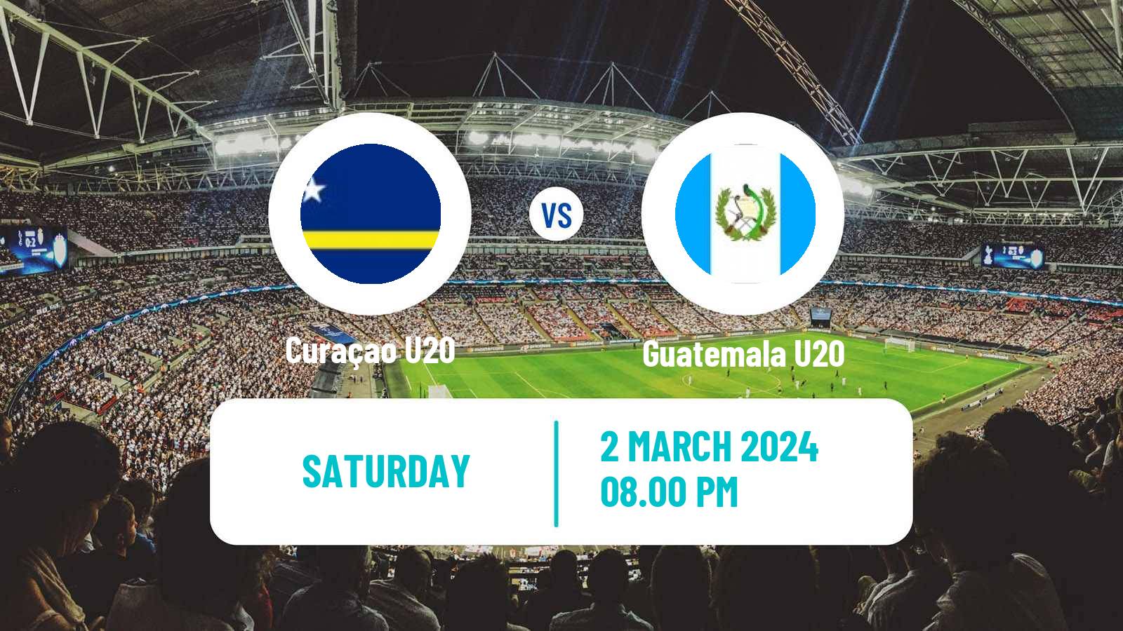 Soccer CONCACAF Championship U20 Curaçao U20 - Guatemala U20